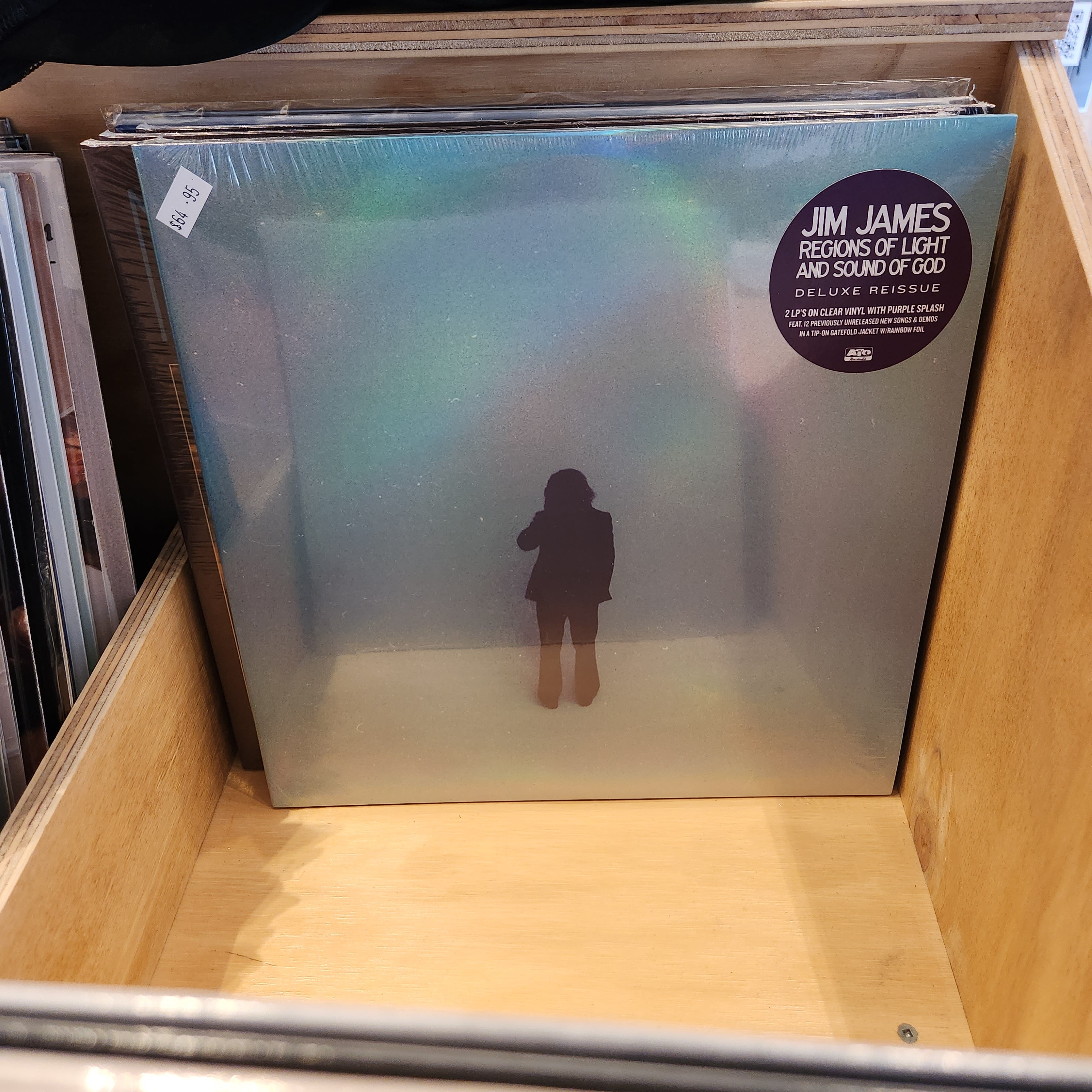 Jim James - Regions of Light and Sound of God (Deluxe Edition Vinyl LP) | Indie Rock Music Album for Audiophiles & Collectors | Perfect for Home Listening, Record Collections & Music Gifts