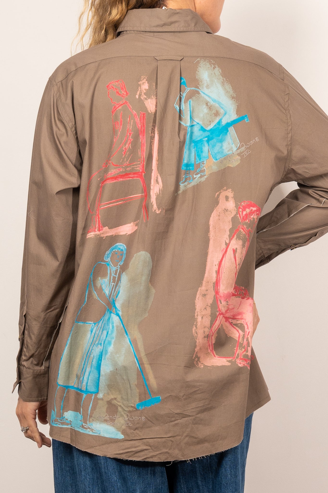 Maud Alice Dainty Reading Shirt - Elegant Floral Print Cotton Blouse for Women | Perfect for Book Clubs, Coffee Dates & Casual Outings