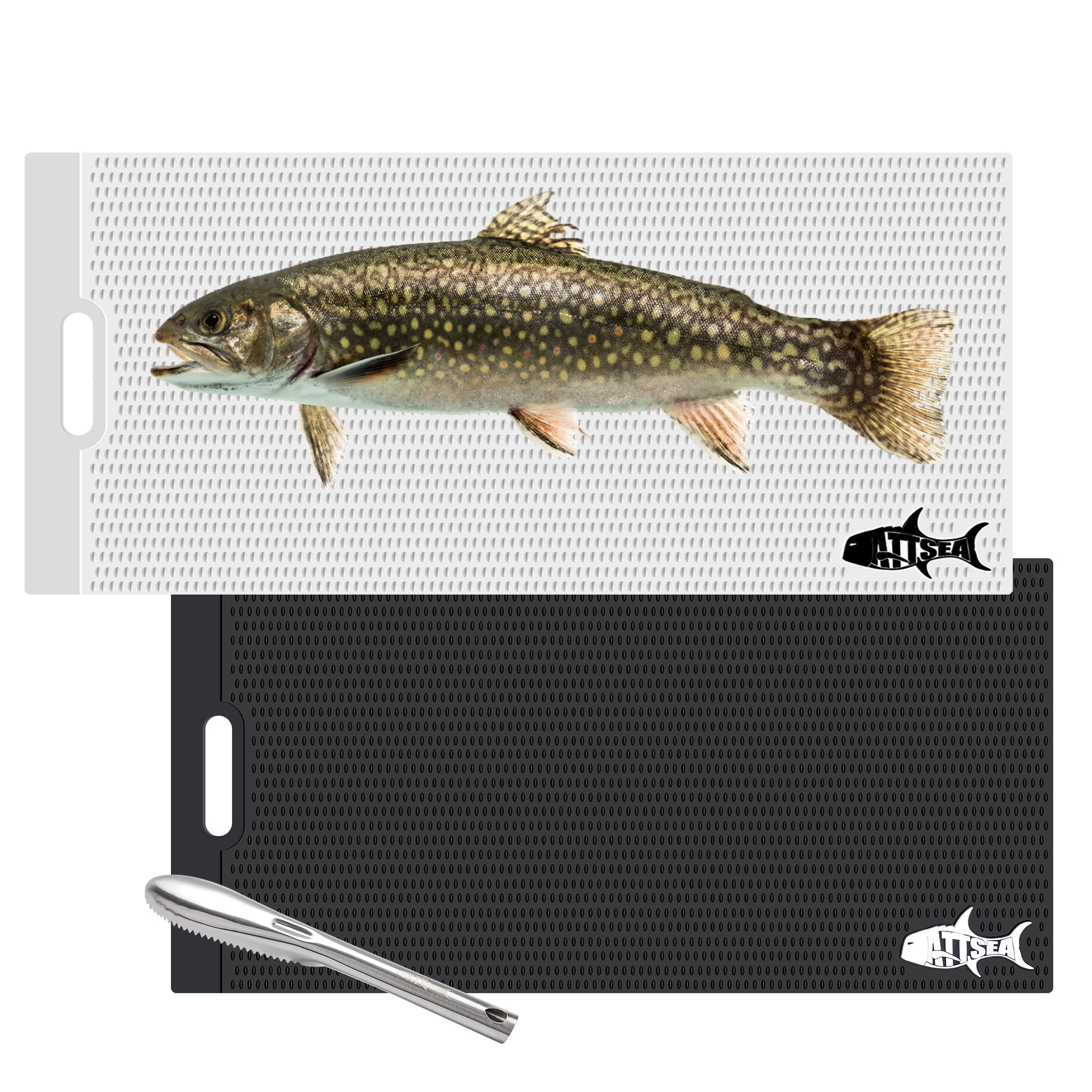 Non-Slip Heavy Duty Fish Fillet Cutting Board Mat - XL Size 31.5