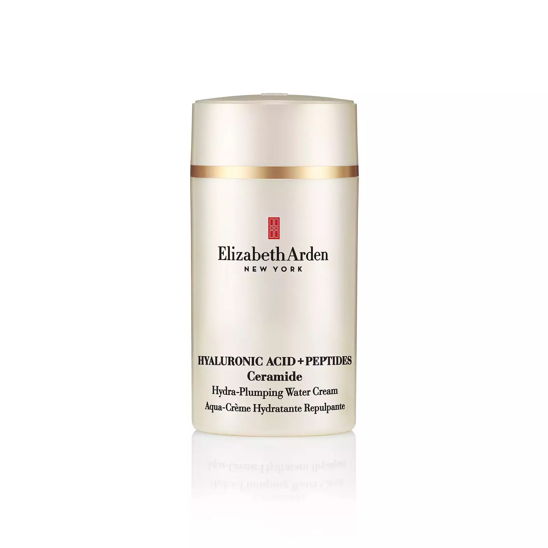 Hydrating Hyaluronic Acid & Peptides Ceramide Moisturizing Cream for Dry Skin - Plump & Glow for Day & Night Skincare Routine