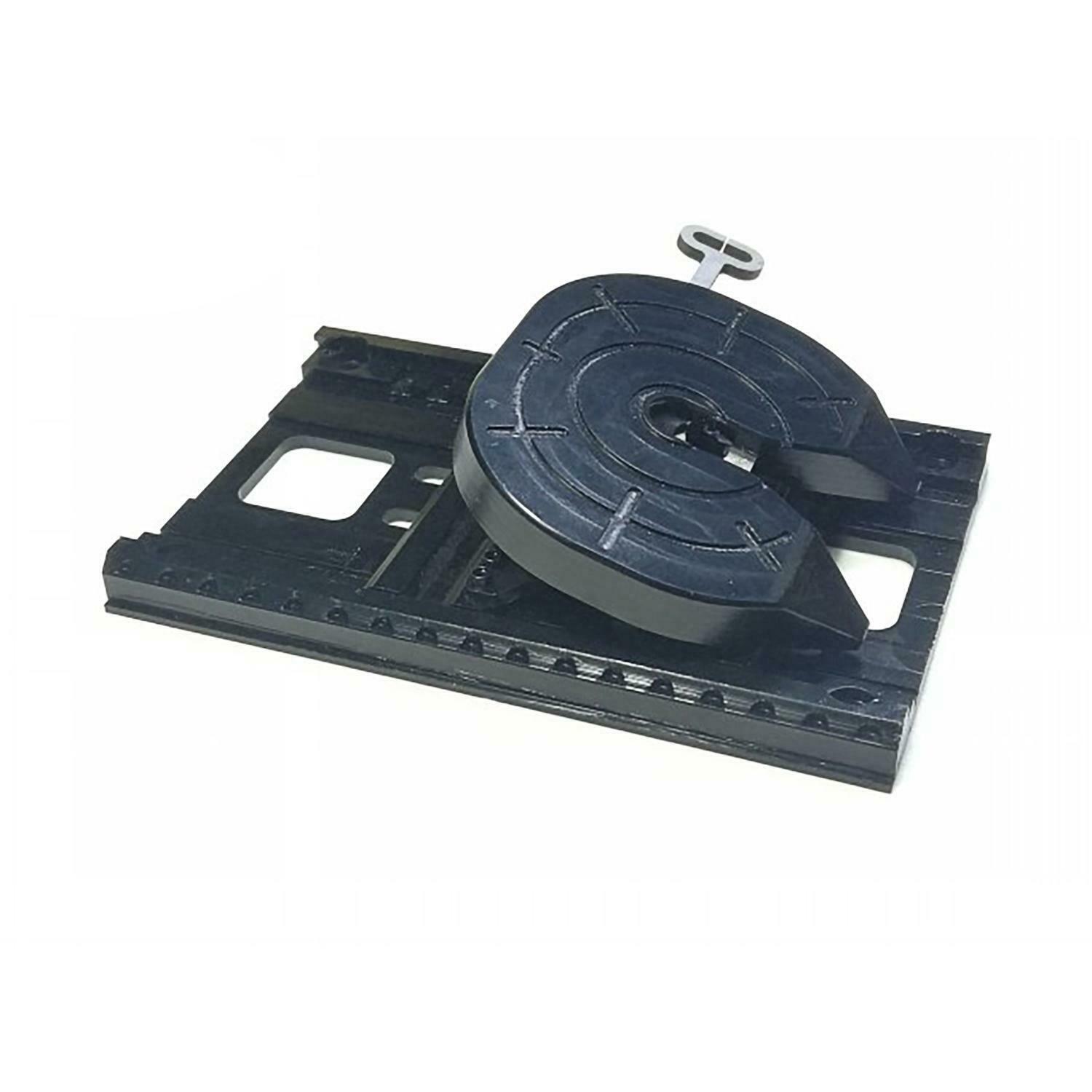 1/14 Scale RC Tractor Fifth Wheel Metal Traction Base - Compatible with R620 & 3363 Radio Controlled Trucks - Durable Spare Part for Realistic Towing Simulation - Perfect for RC Construction & Truck Enthusiasts