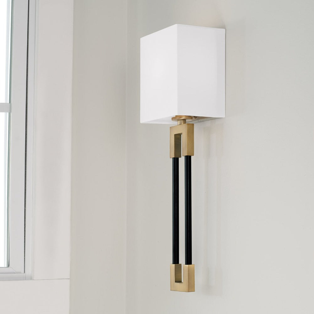 Stylish Abbie 1-Light Wall Sconce - Open Box - Perfect for Bedroom, Living Room & Hallway Lighting