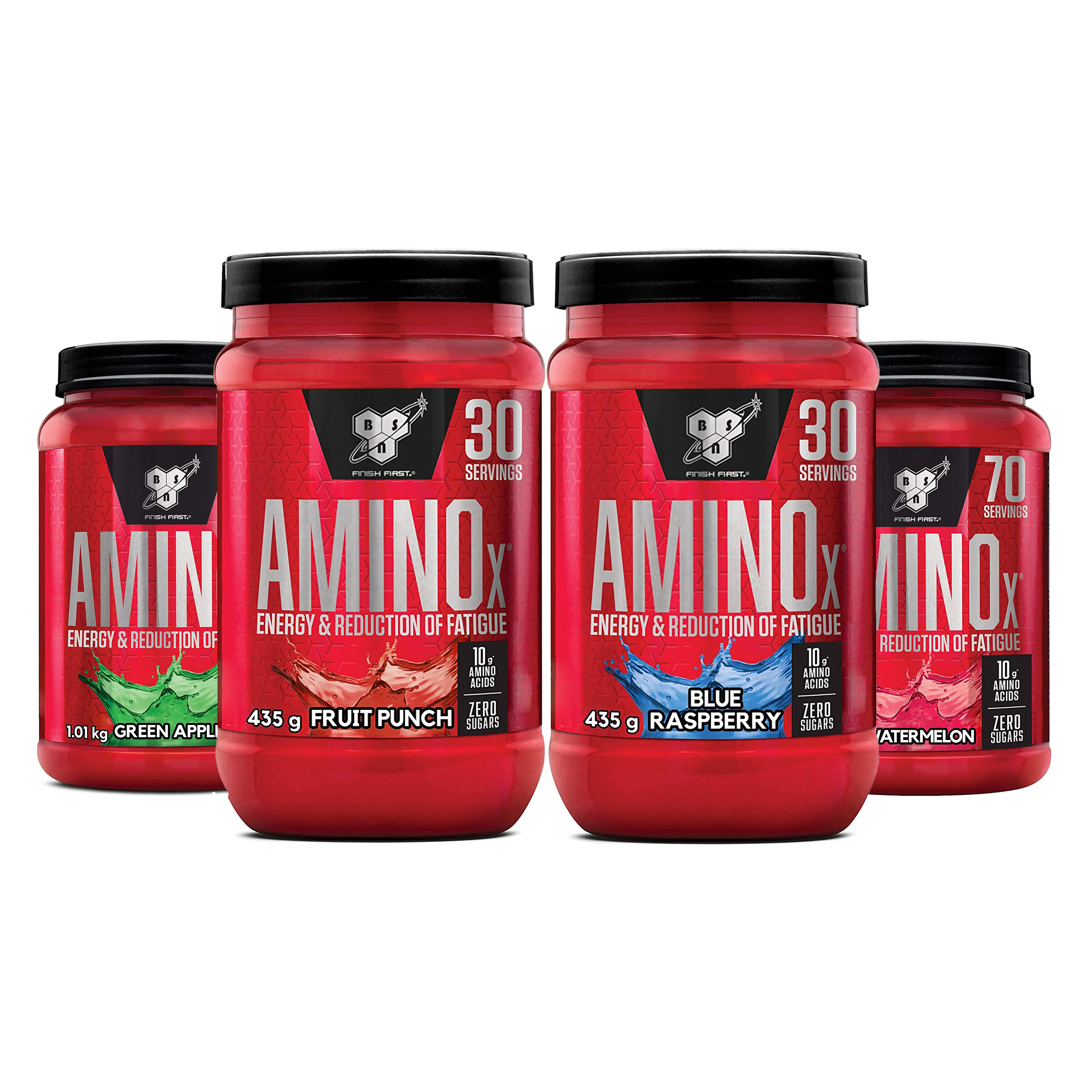 BSN Amino X Muscle Recovery & Endurance Supplement - 435g Powder for Post-Workout & Athletic Performance - Ideal for Gym, Fitness & Bodybuilding Training