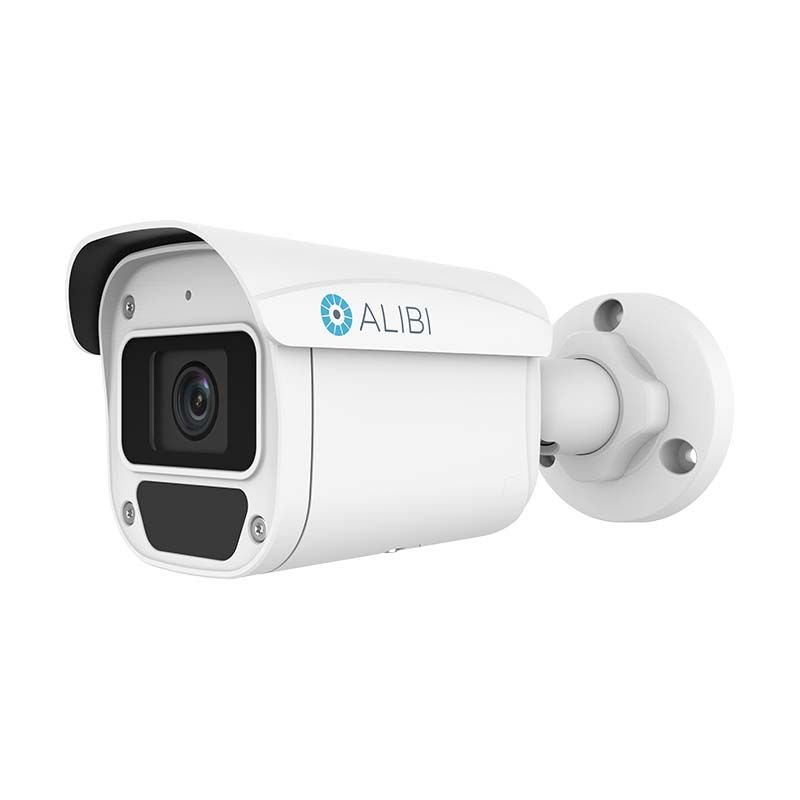 Alibi Vigilant Flex Series 8MP IP Fixed Bullet Security Camera - Outdoor/Indoor Surveillance, Weatherproof, Night Vision for Home & Business Protection