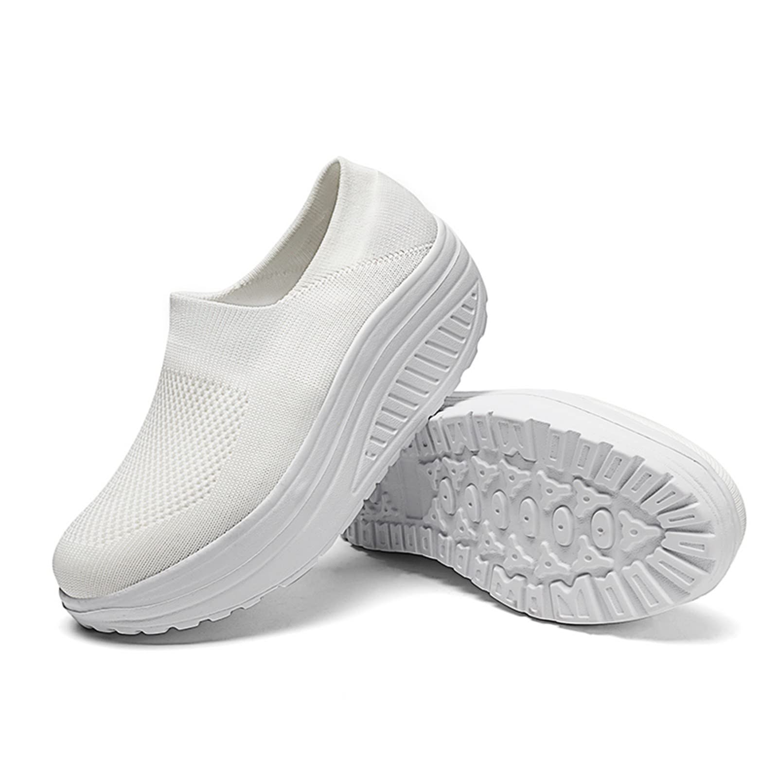 Women's White Gold Hiking Shoes - Retro Cushioned Trekking & Walking Shoes for Summer | Comfortable Leisure Sandals for Outdoor Adventures & Casual Wear