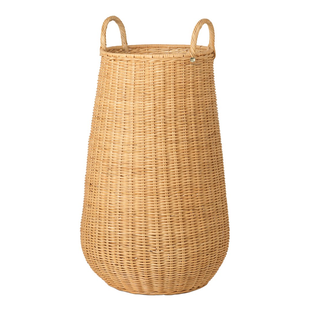 Sturdy Braided Laundry Basket - Large Woven Storage Hamper for Clothes, Towels & Linens - Perfect for Bedroom, Bathroom & Laundry Room Organization
