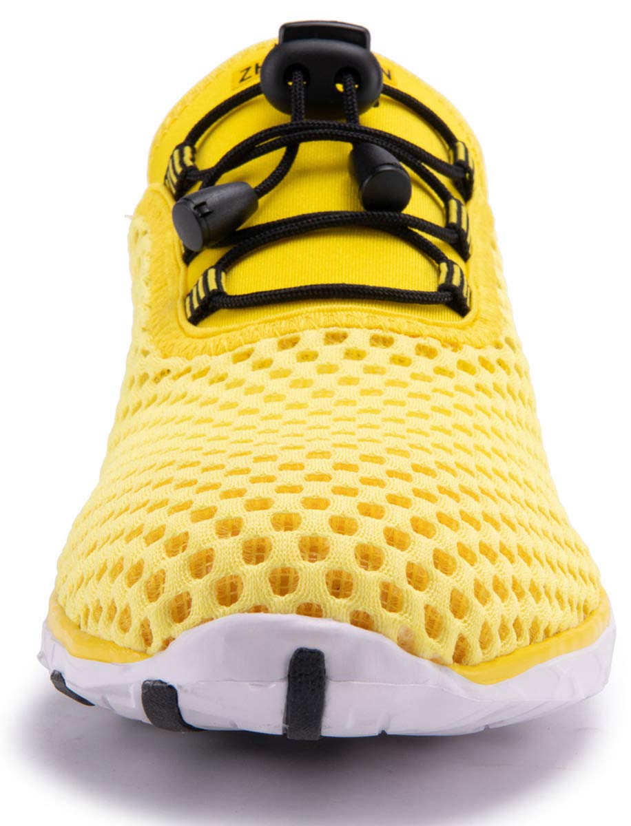 Men's Quick Drying Aqua Water Shoes - Lightweight Swim Shoes for Beach, Pool & Water Sports | Non-Slip Barefoot Water Shoes for Men