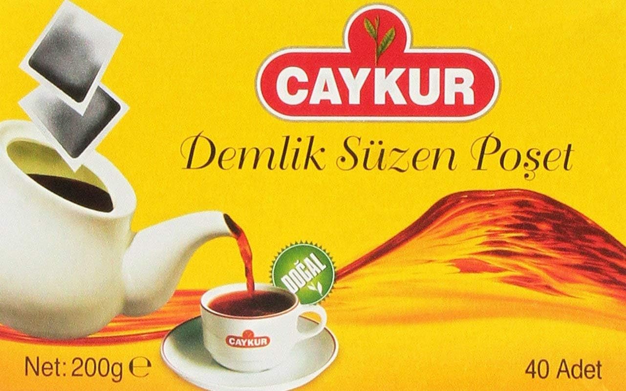 Premium Çaykur Black Tea Bags - 120 Count (3 Packs of 40) - Rich Flavor Turkish Tea for Tea Pots - Perfect for Morning Boost, Afternoon Relaxation & Hospitality Serving