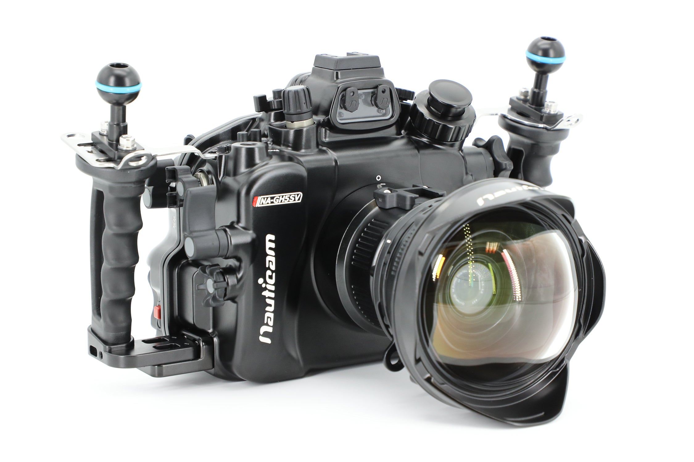 Waterproof Underwater Housing for Panasonic Lumix GH5/GH5S/GH5II Cameras - HDMI 2.0 Support - Ideal for Scuba Diving, Snorkeling & Underwater Photography