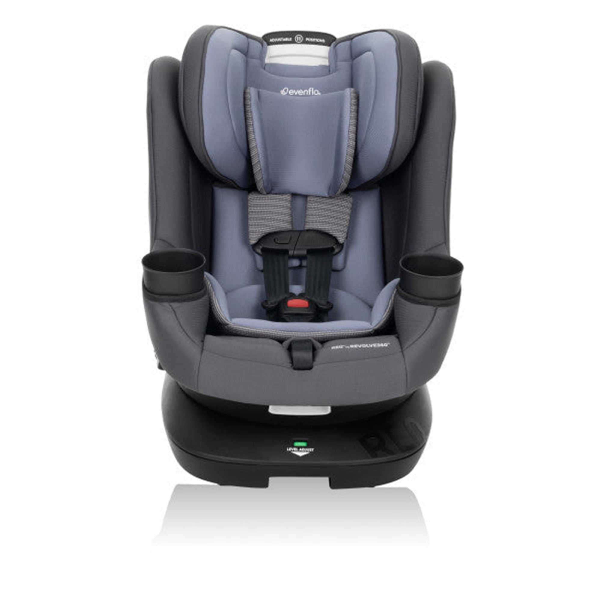 Evenflo Revolve360 Rotational Convertible Car Seat - 360° Swivel & Rear-Facing to Forward-Facing - Safe for Infants & Toddlers 5-50 lbs - Perfect for Travel & Daily Commutes