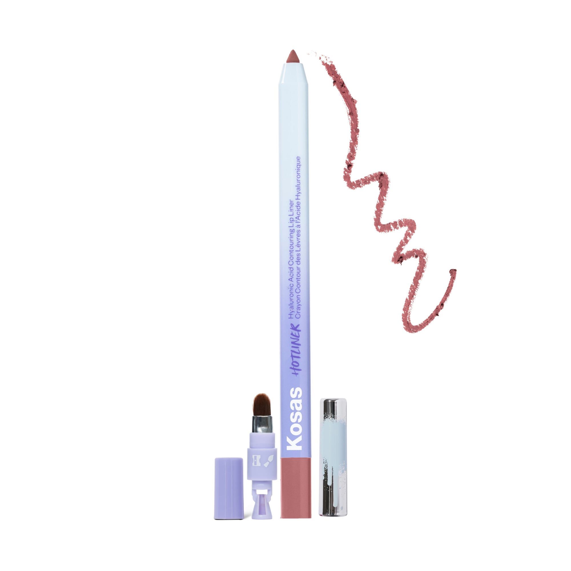 Hotliner Hyaluronic Acid Lip Liner - Long-Lasting Contour Pencil for Fuller Lips | Perfect for Daily Makeup & Special Occasions