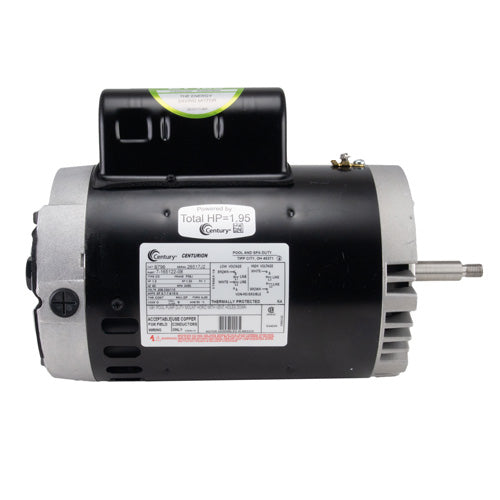 Century Centurion E Plus 1081 Series 2 HP 56J Frame C Face Motor B809 - Industrial Grade Electric Motor for Pumps, Fans & HVAC Systems