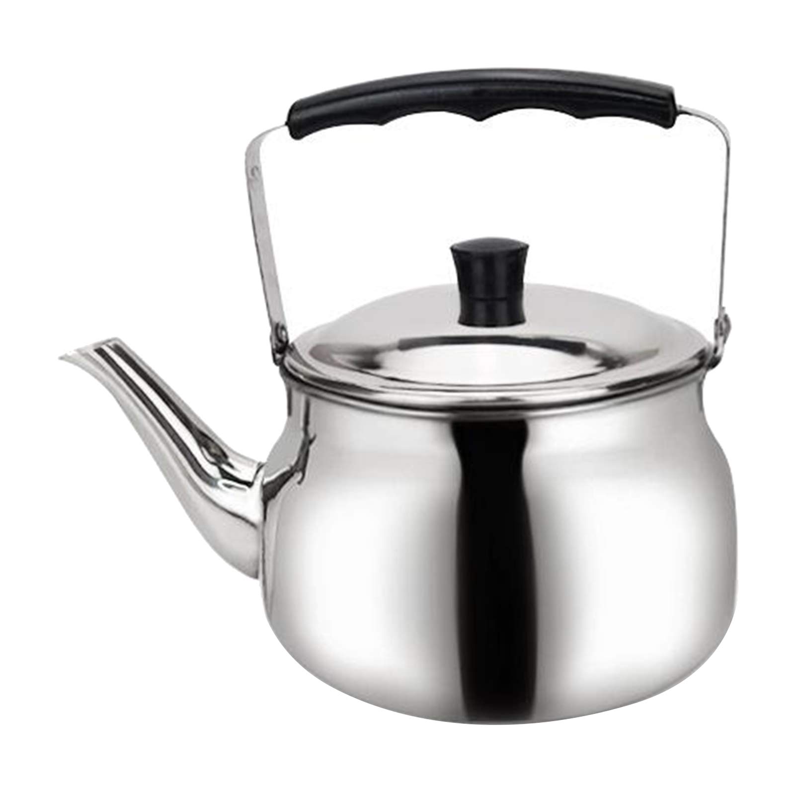 Gazechimp 0.8L Stainless Steel Tea Kettle - Lightweight & Fast Boiling Electric Water Kettle for Home, Office & Camping Use