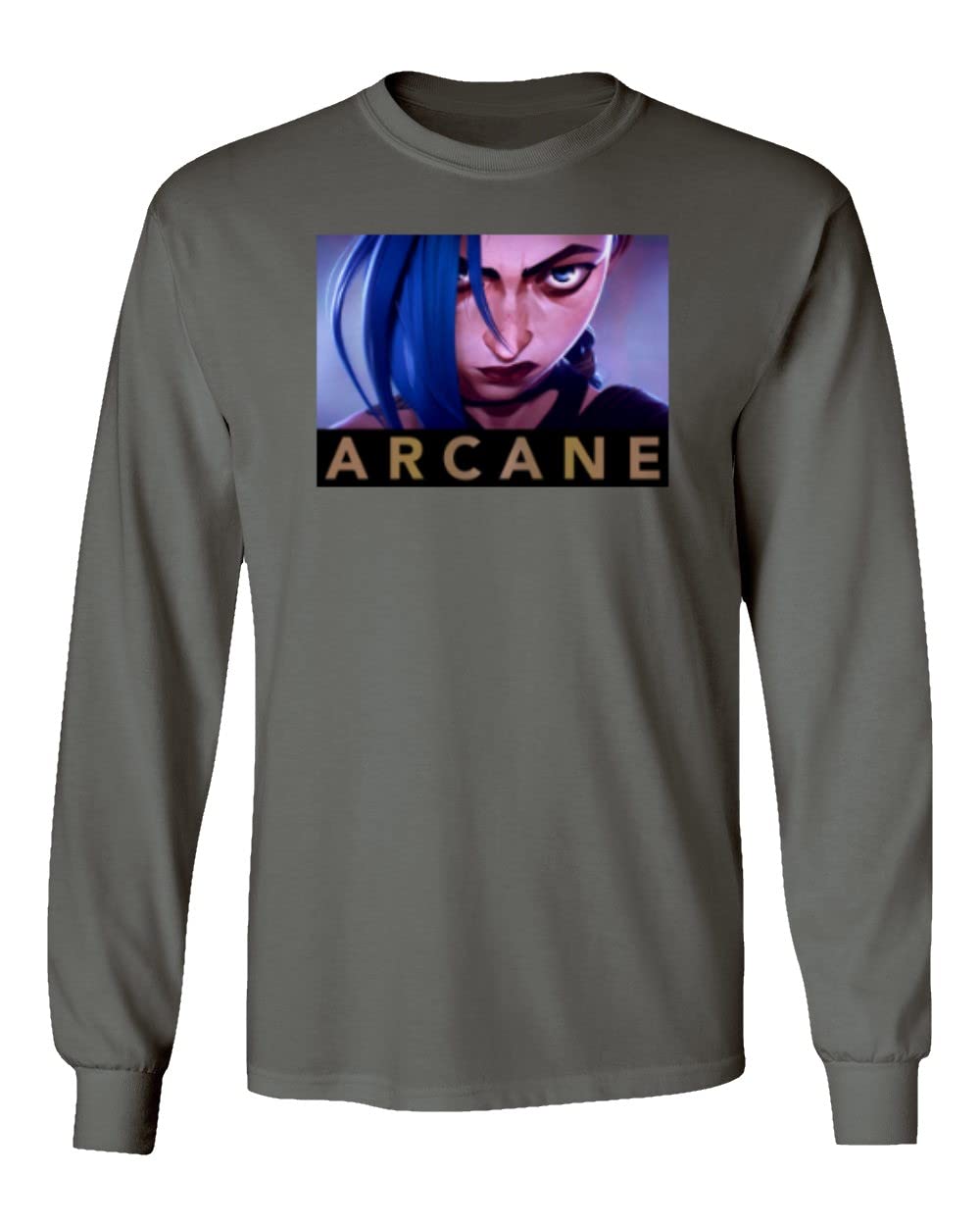 Heroes of Arcane Animation Game League Unisex Long Sleeve T-Shirt | Fantasy Gaming Merchandise for Men & Women | Perfect for Cosplay, Conventions & Casual Wear
