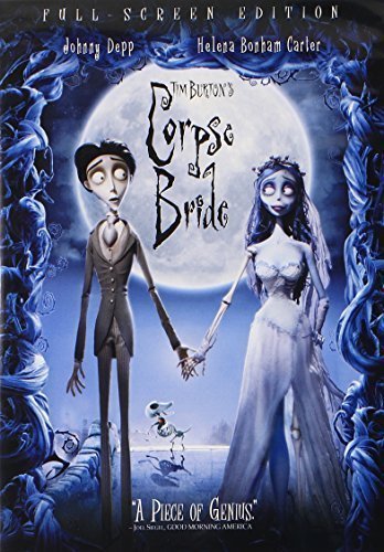 Tim Burton's Corpse Bride DVD - Full Screen Edition | Warner Home Video | Gothic Romance Movie for Halloween & Dark Fantasy Lovers