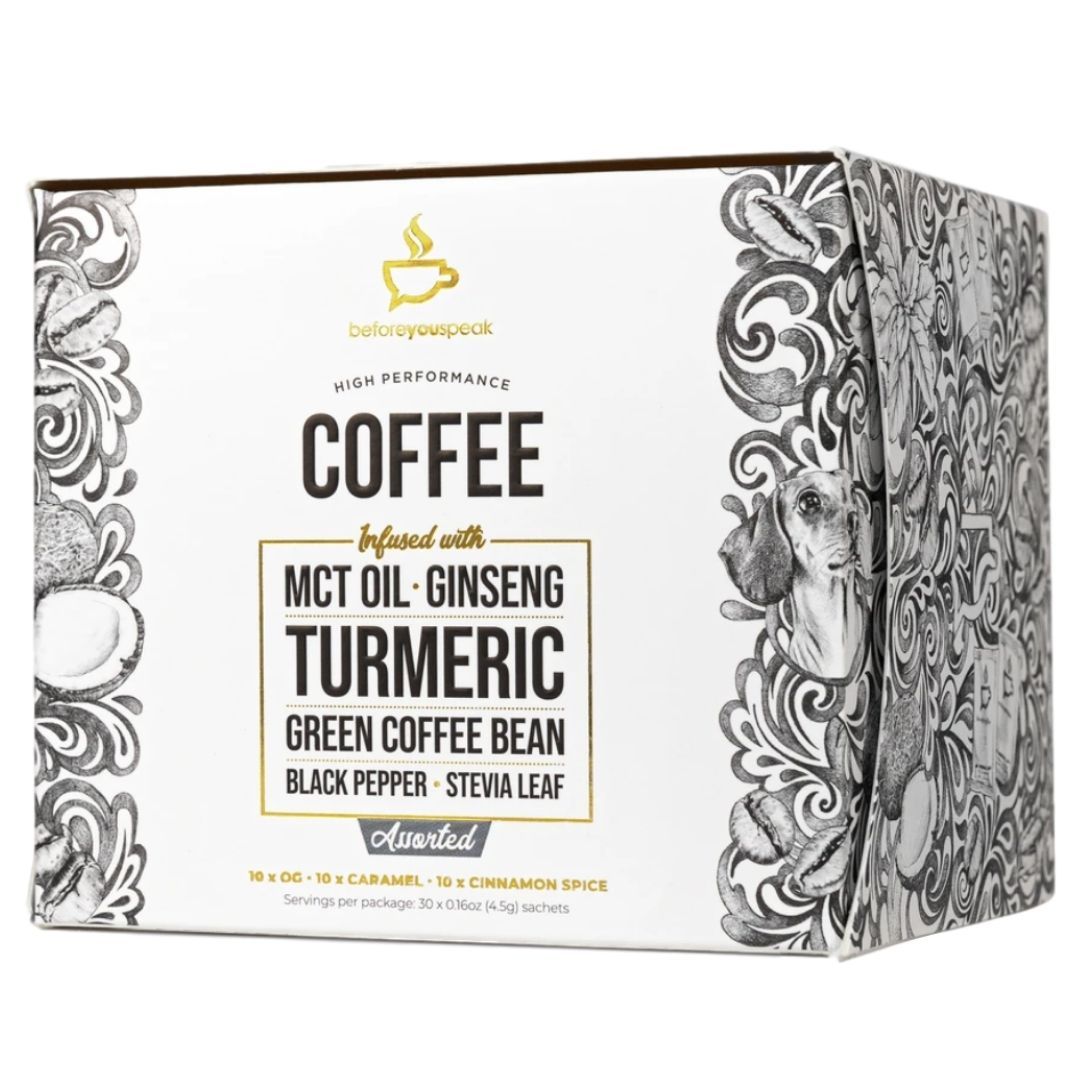 Premium Assorted Flavor Performance Blend Coffee - Energizing & Delicious for Workouts, Office & Home Brewing