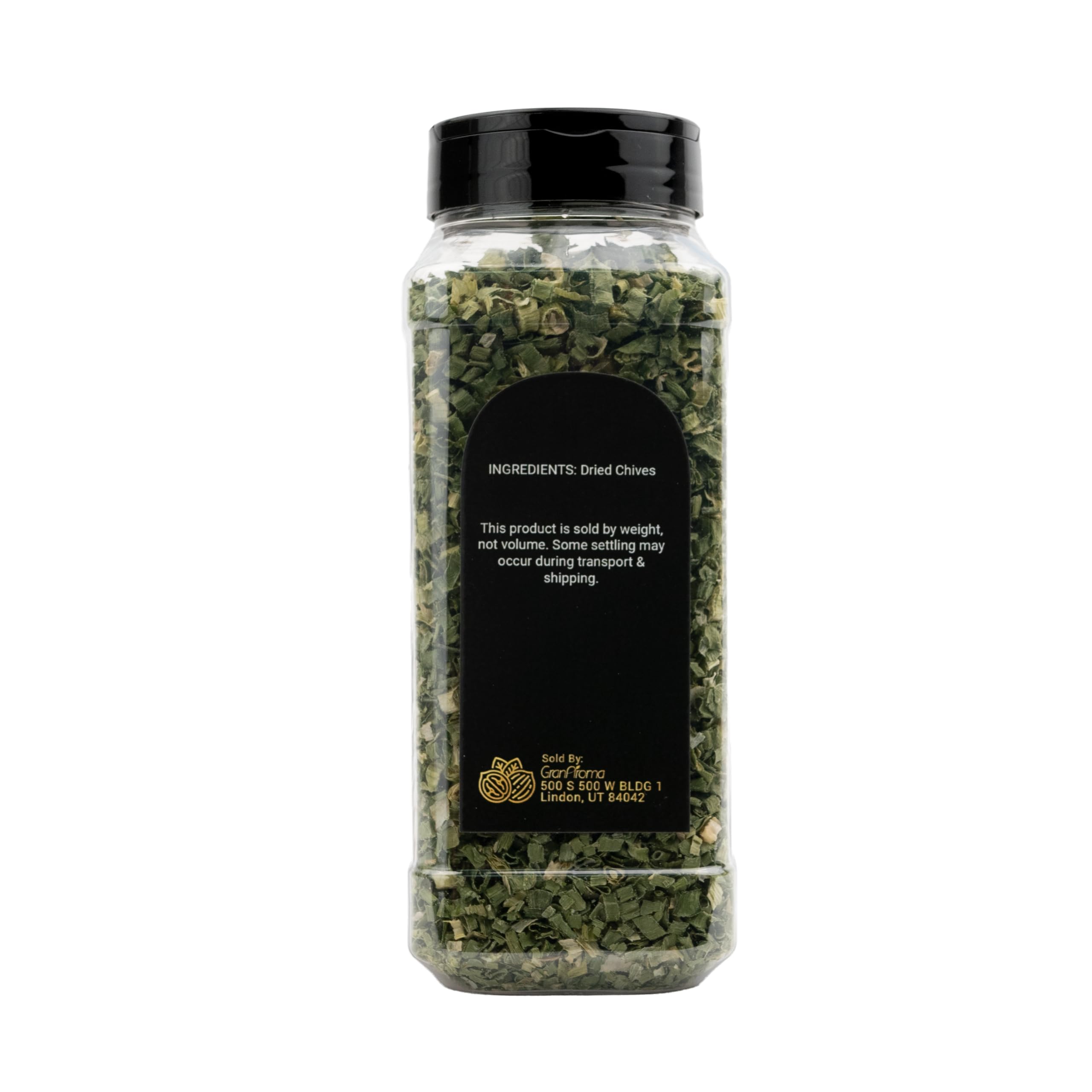 Premium GranAroma Dried Chives - All-Natural Flavor Enhancer for Soups, Potatoes, Salads & More - 2.4oz (68g) Resealable Bag - Perfect for Home Cooking, Meal Prep & Gourmet Dishes