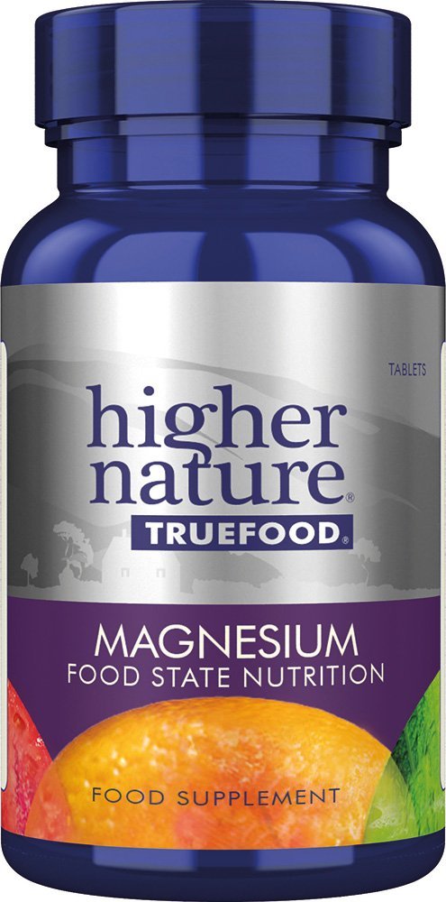 True Food Magnesium 90 Tablets - High Absorption Magnesium Supplement for Muscle Relaxation, Sleep Support & Stress Relief - Essential Mineral for Active Lifestyle & Wellness
