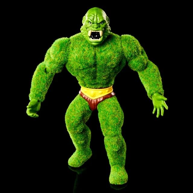 Masters of the Universe Origins Moss Man Flocked Action Figure - Collectible He-Man Toy for Display & Play | Perfect for Fans & Collectors