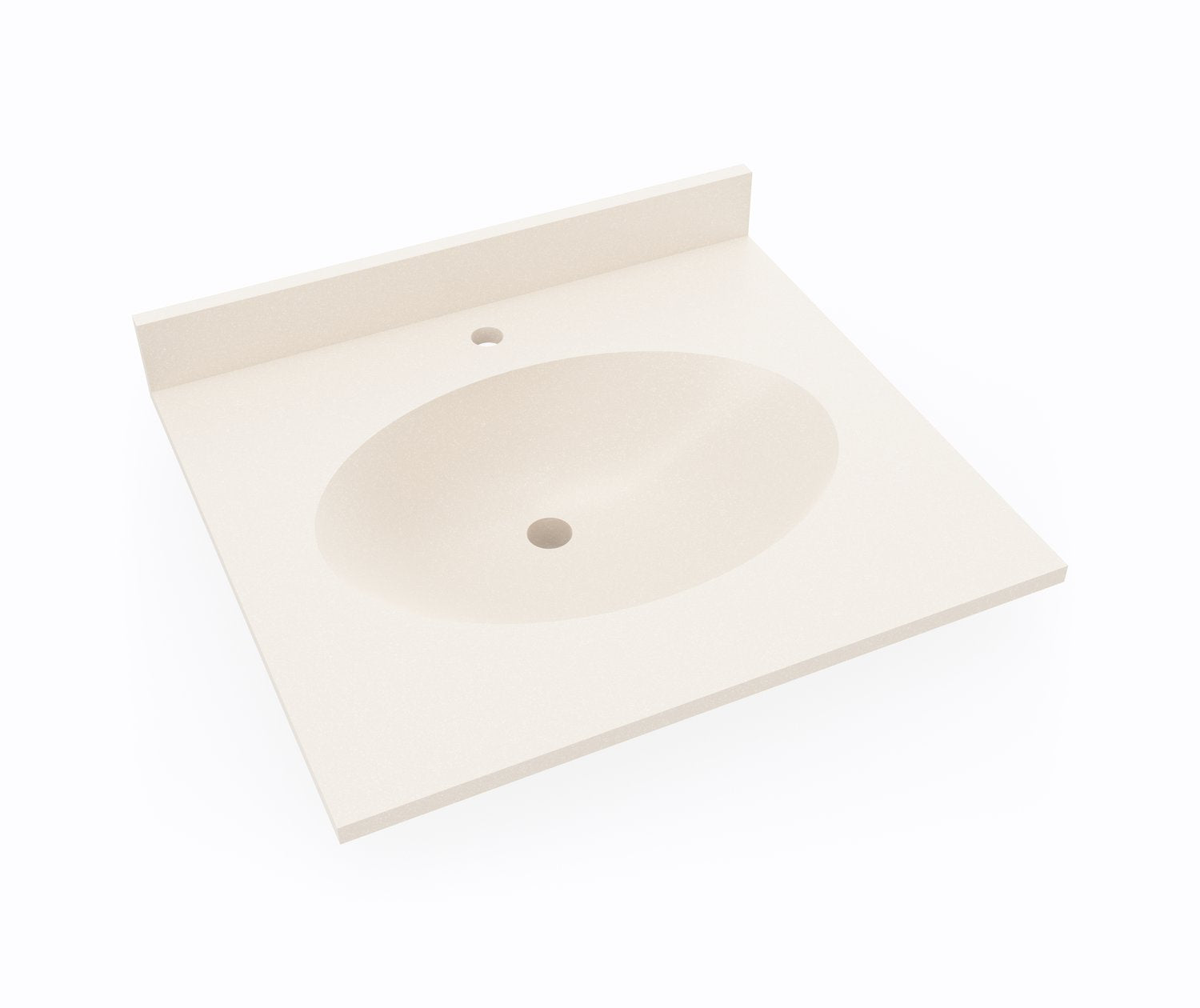 Chesapeake 22 x 31 Inch Single Bowl Bathroom Vanity Top - Perfect for Modern Bathroom Renovations & Small Space Solutions