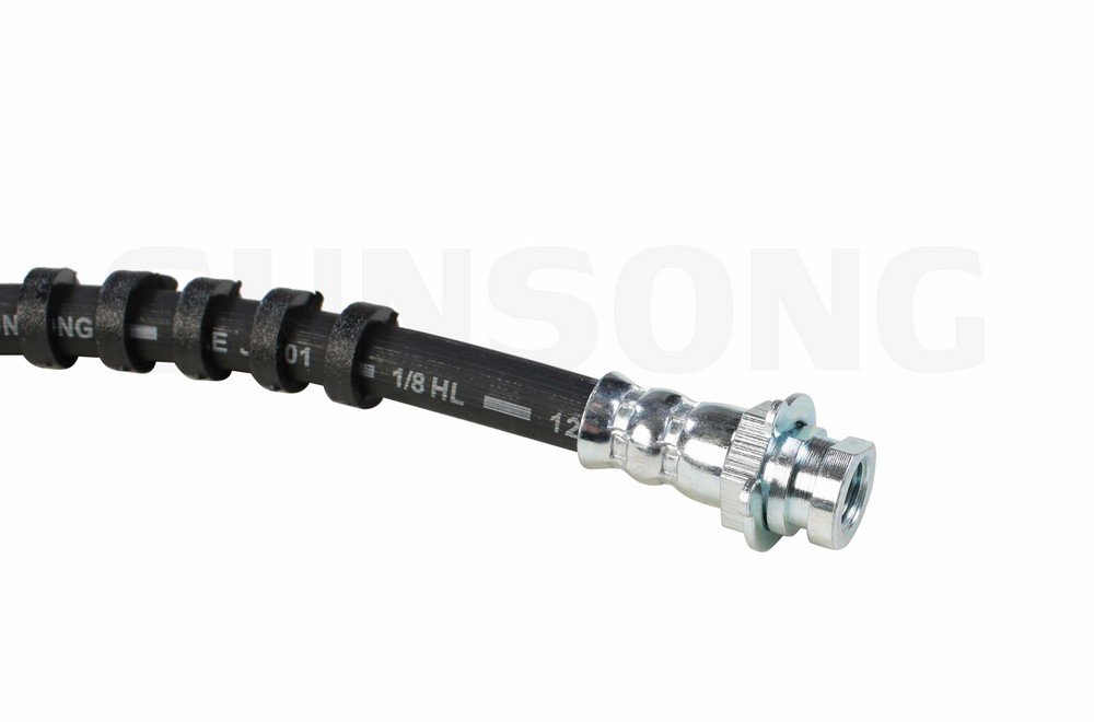 Sunsong 2203797 Brake Hydraulic Hose - High Performance Replacement Part for Cars, Trucks & SUVs - Durable Rubber Construction - Ideal for Off-Roading, Towing & Daily Commuting