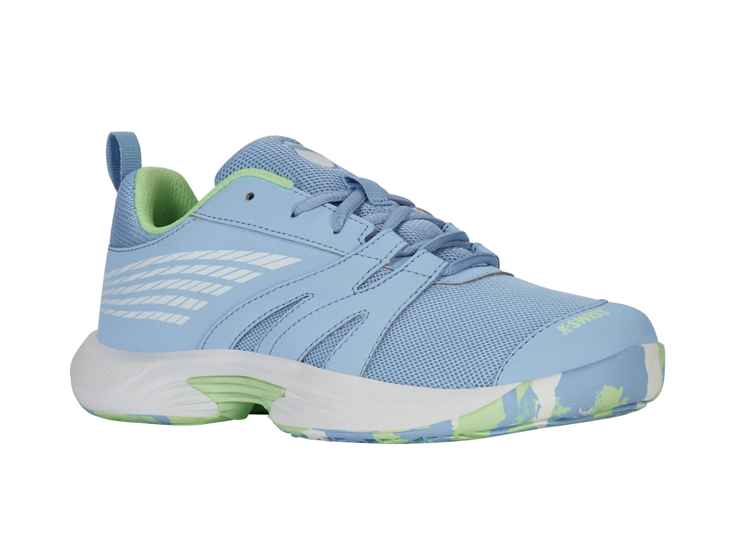 SPEEDTRAC 87392 455 M Dutch Canal White Paradise Green Running Shoes - Lightweight & Breathable for Jogging, Training & Outdoor Activities