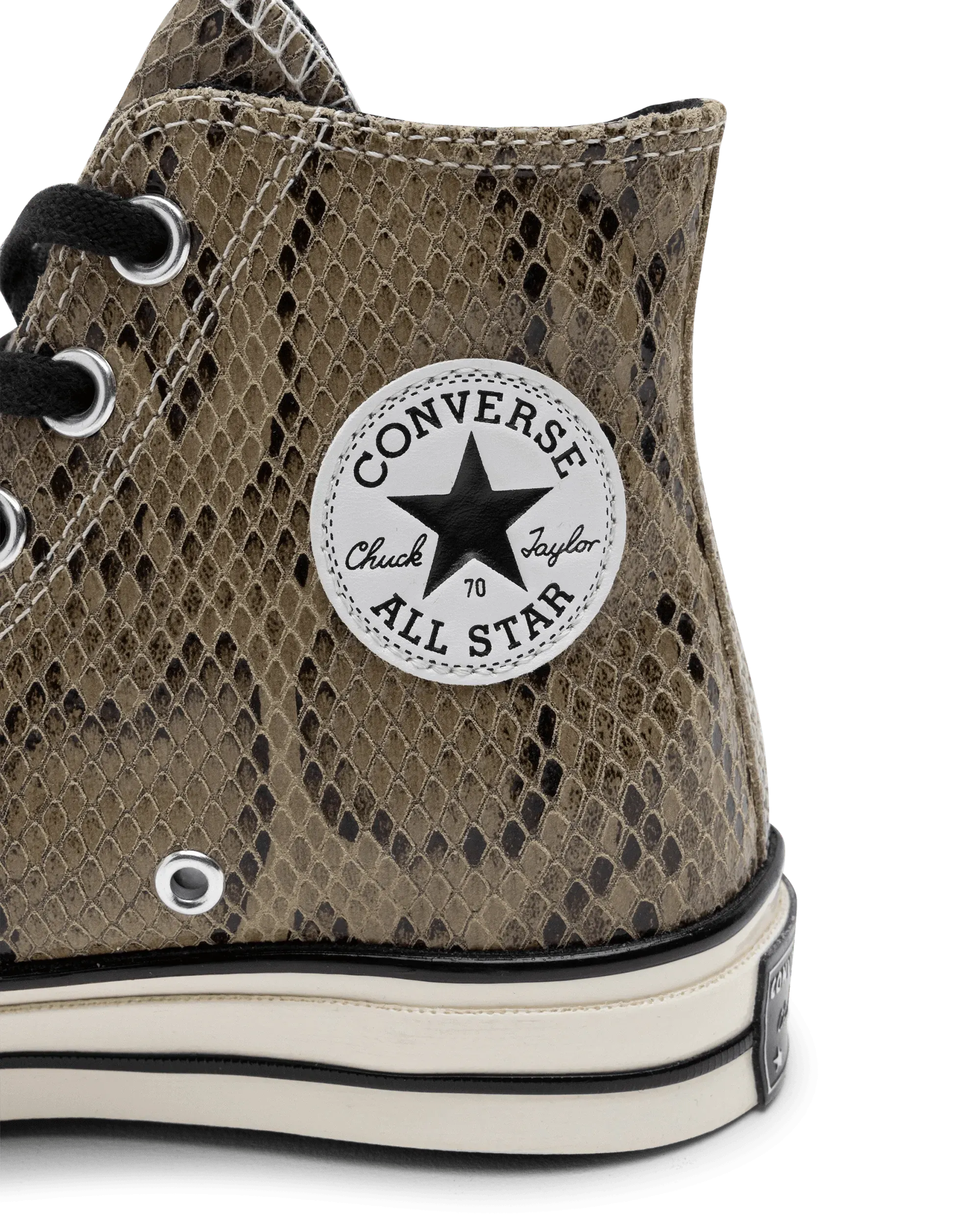 Chuck 70 Archive Reptile Suede High Top Sneakers - Vintage Style Men's & Women's Casual Shoes for Streetwear Fashion & Everyday Wear