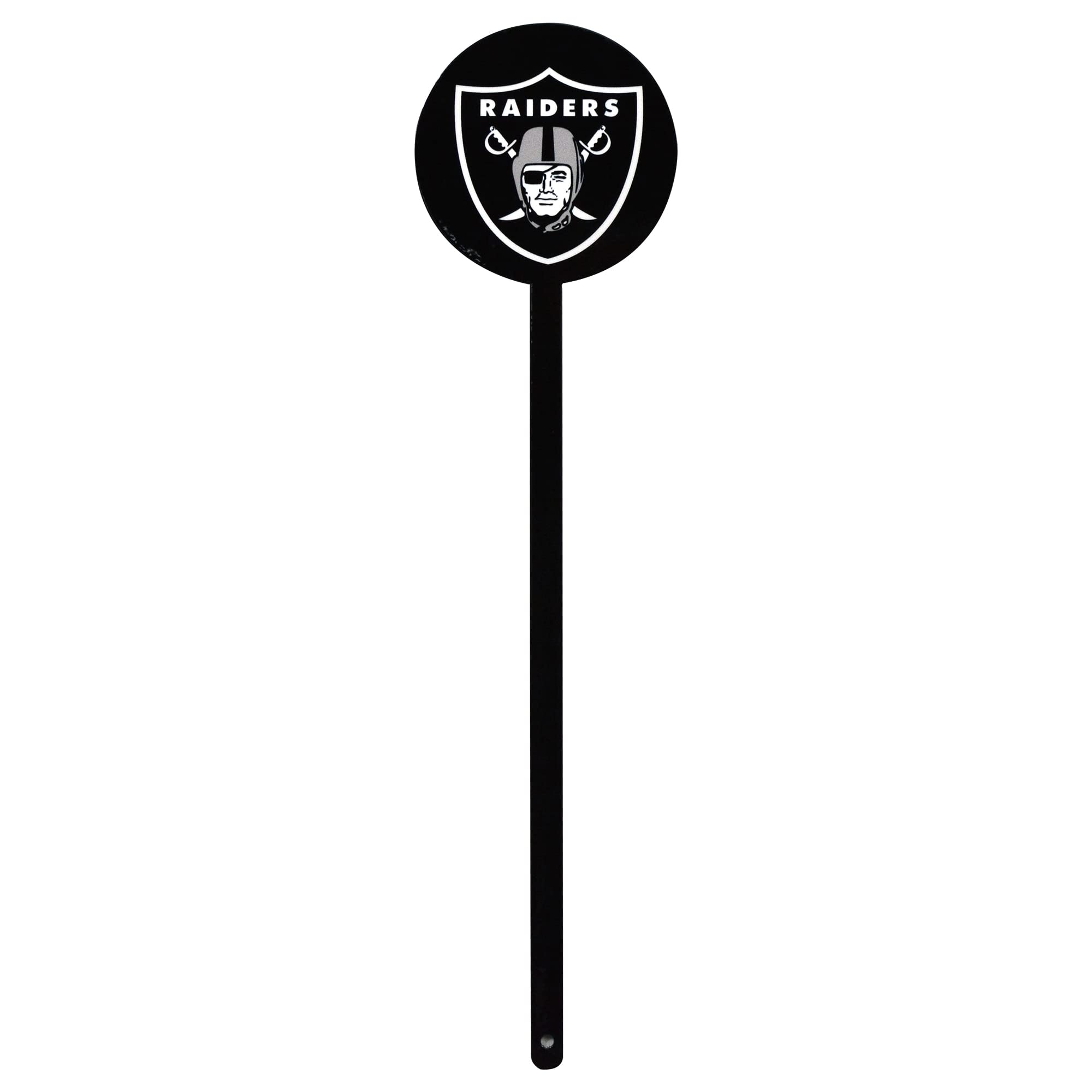 Authentic NFL Team Logo Laser-Cut Metal Garden Stake - Yard Decor for Football Fans, Perfect for Game Day Parties & Sports Themed Landscaping