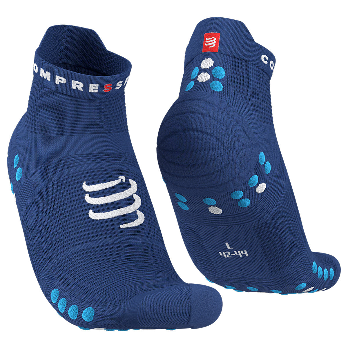Compressport Pro Racing v4.0 Running Socks - Lightweight Performance Socks for Marathon, Trail Running & Triathlon - Moisture Wicking & Breathable Athletic Socks for Men & Women