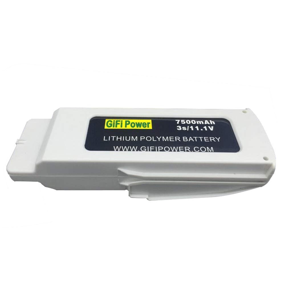7500mAh 11.1V LiPo Replacement Battery for Blade Chroma Drone - 2 Pack High Capacity Drone Batteries for Extended Flight Time and Outdoor Aerial Photography
