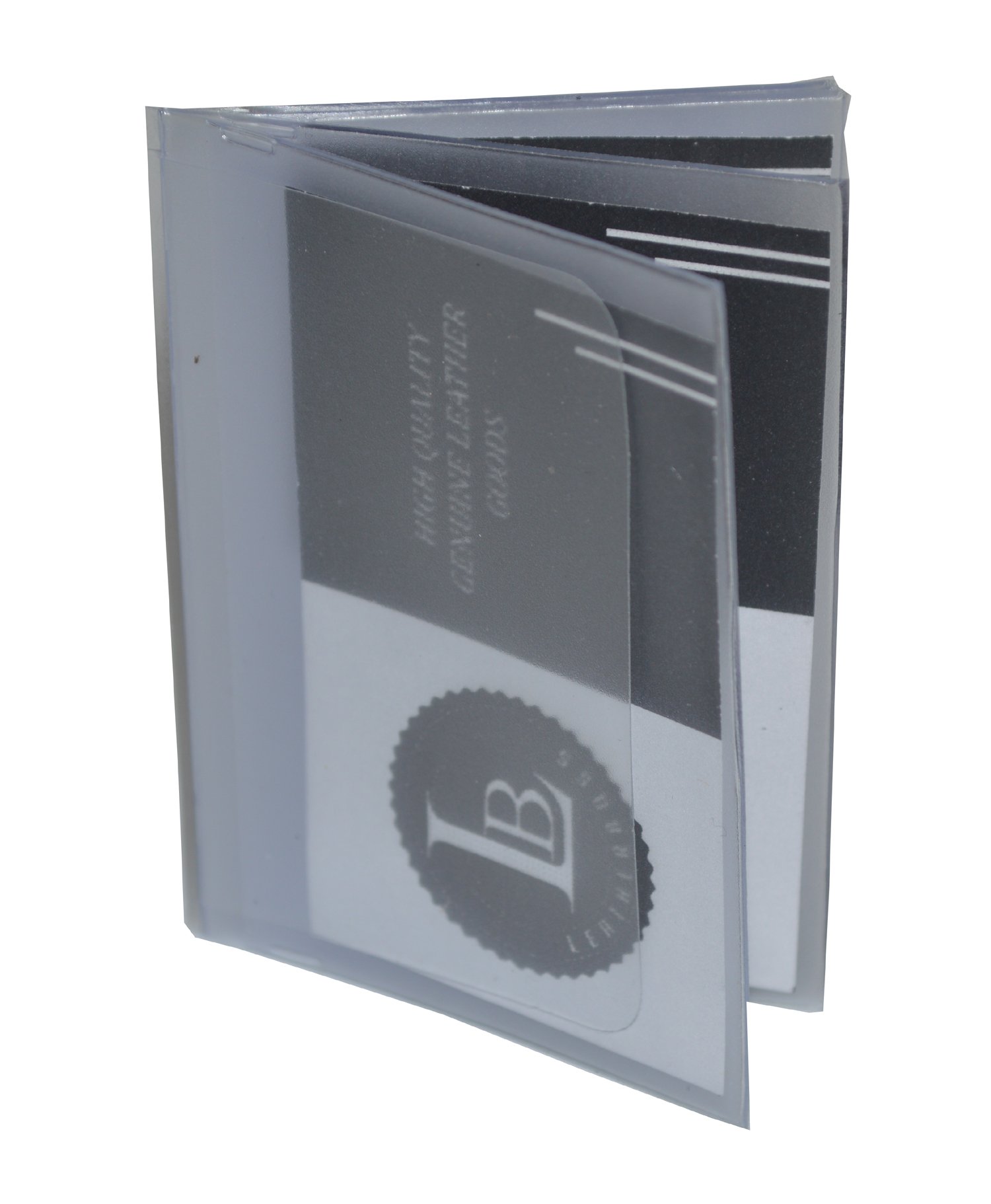 6-Page Plastic Wallet Inserts for Bifold & Trifold Wallets - Credit Card Holders, ID Organizers - Perfect for Everyday Carry, Travel & Business Use