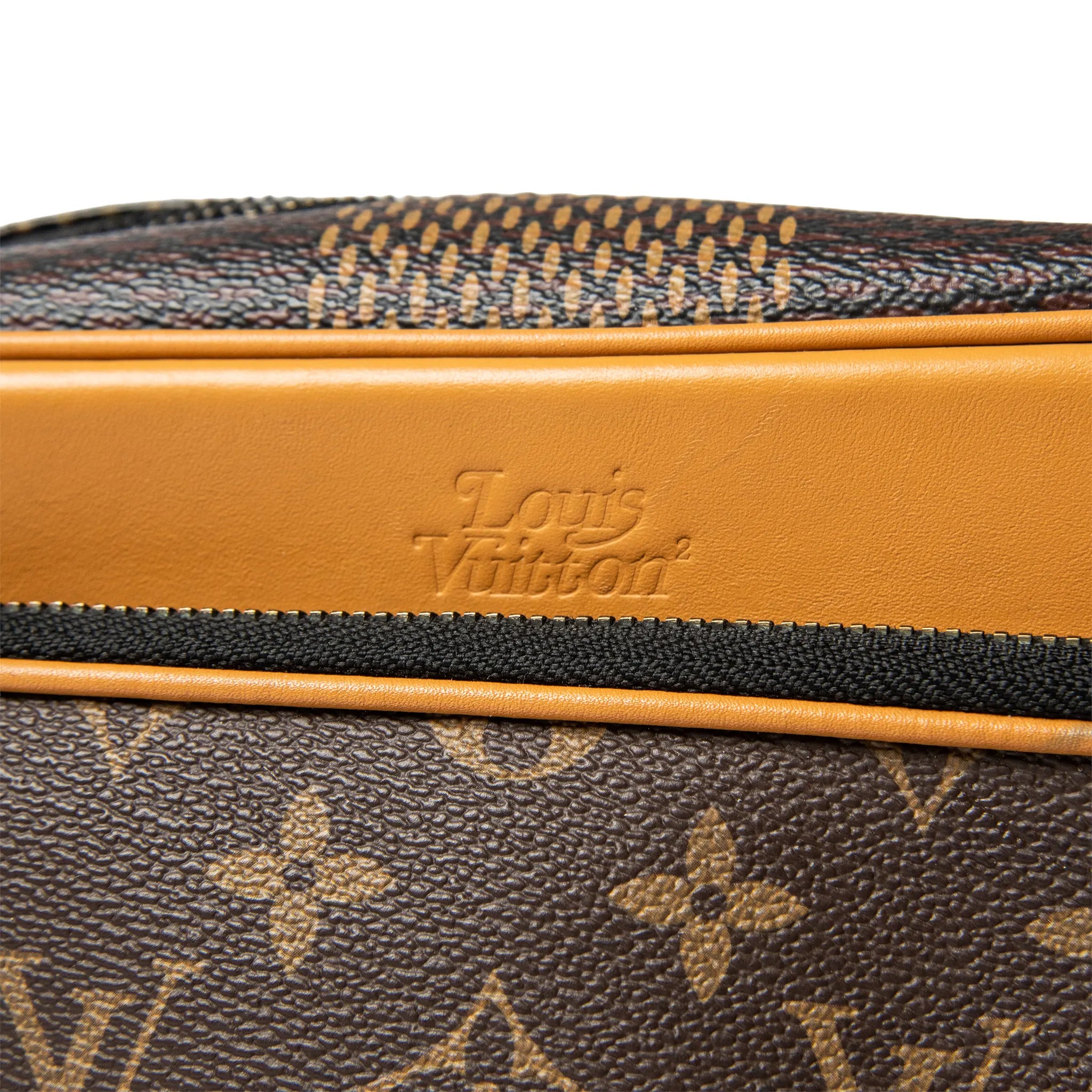 Authentic Pre-Owned Louis Vuitton x Nigo Damier Ebene Giant Brown Nil Messenger Bag - Luxury Crossbody for Men, Perfect for Travel & Daily Use