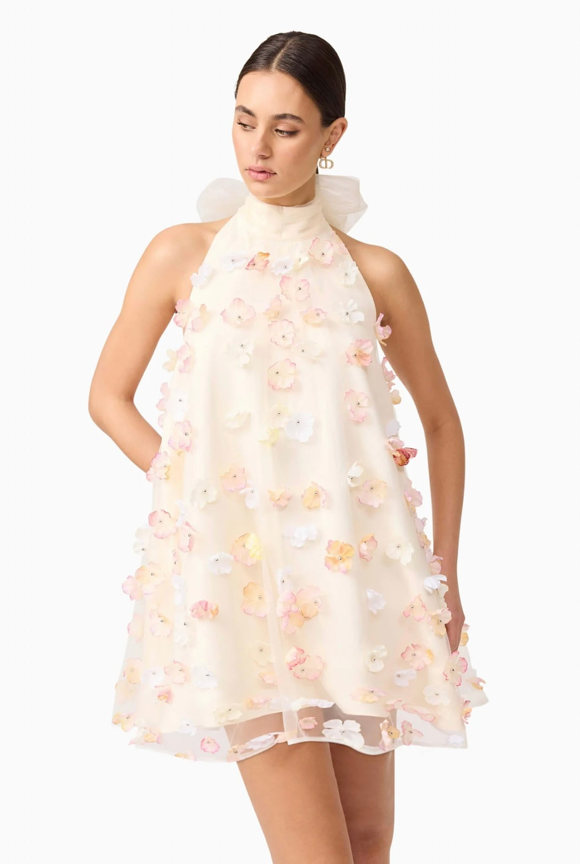Livia Trapeze Mini Dress - Flowy A-Line Summer Dress for Women | Casual & Party Wear | Perfect for Beach, Date Night & Vacation