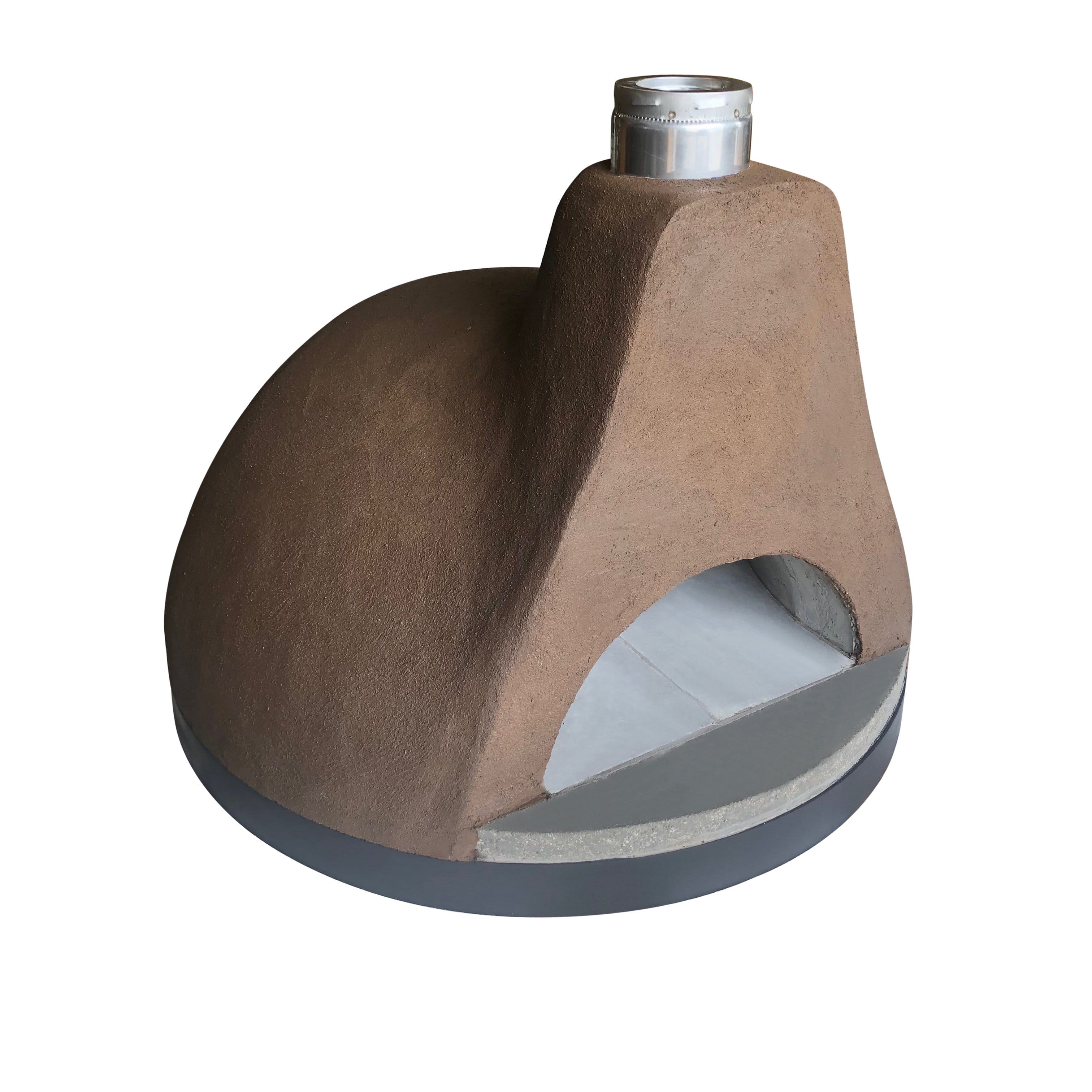 Garzoni Stucco Outdoor Pizza Oven - Fully Assembled Wood Fired Oven for Backyard, Patio & Garden Cooking | Perfect for Italian Pizza, Bread & Roasting