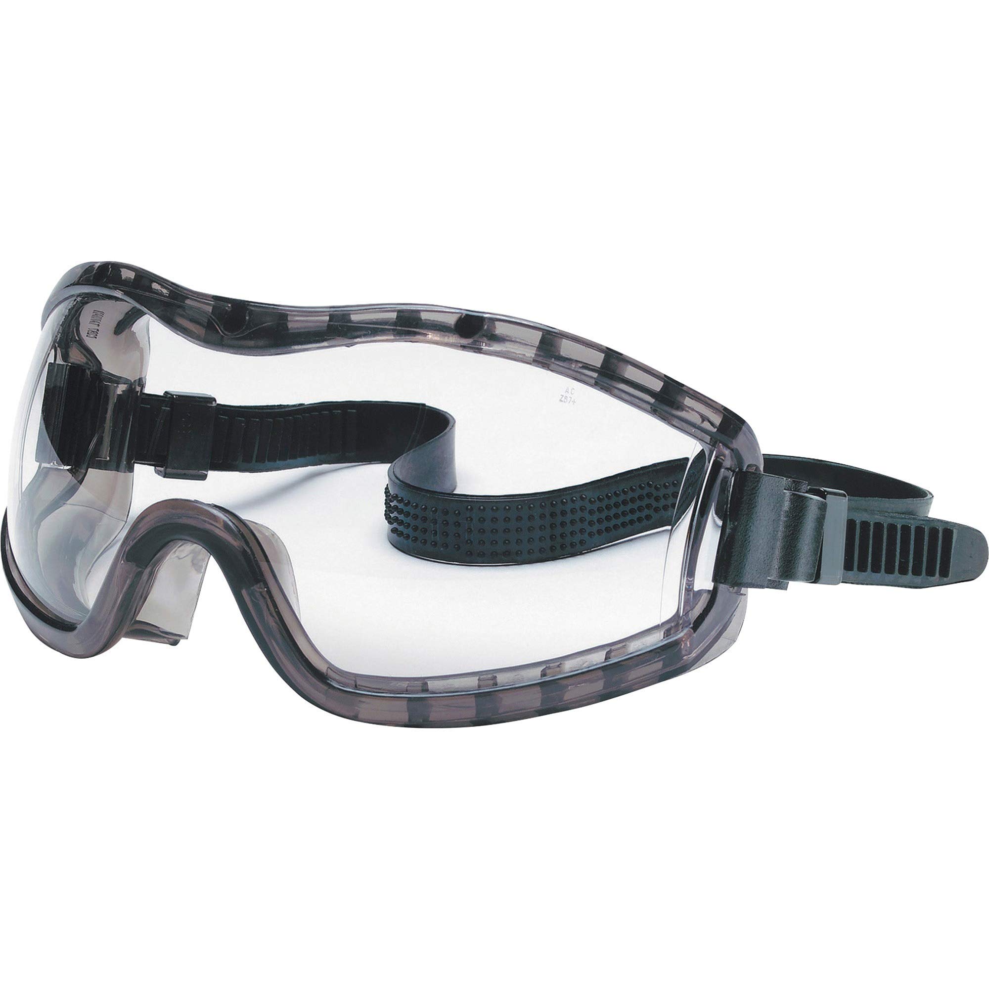 MCR Safety 2310AF Clear Anti-Fog Safety Goggles with Adjustable Strap - Protective Eyewear for Construction, Woodworking, and DIY Projects