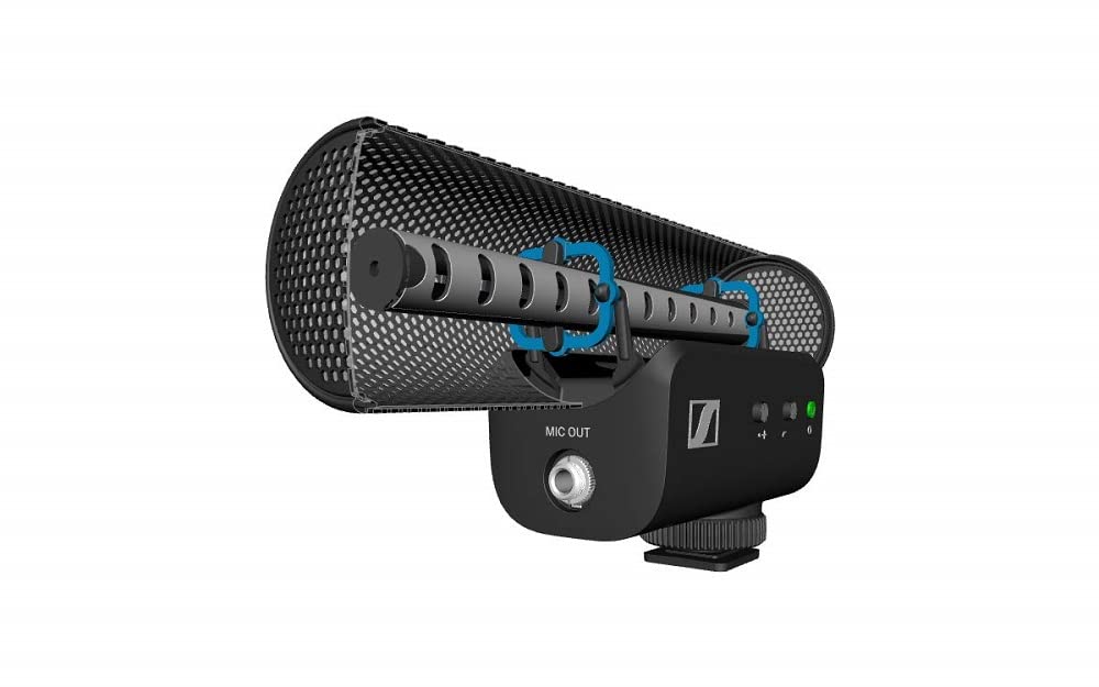 SENNHEISER MKE 400 Compact Shotgun Condenser Microphone (508898) - Professional Audio Recording for Vlogging, Film Making & Streaming