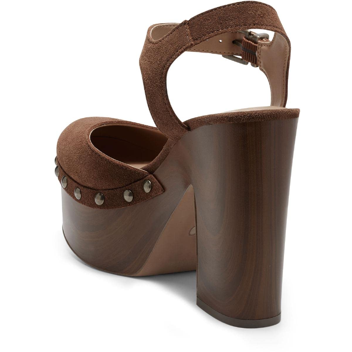 Jessica Simpson Women's Draiye Suede Slingback Platform Sandals - Comfortable & Stylish Heels for Women, Perfect for Summer Outfits, Parties & Date Nights