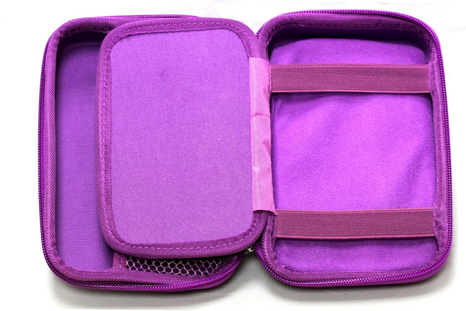 Navitech Purple Handheld Pocket Printer Case - Compatible with HP Sprocket Photo Printer | Portable Mobile Carrying Bag for Travel, School & Home Use