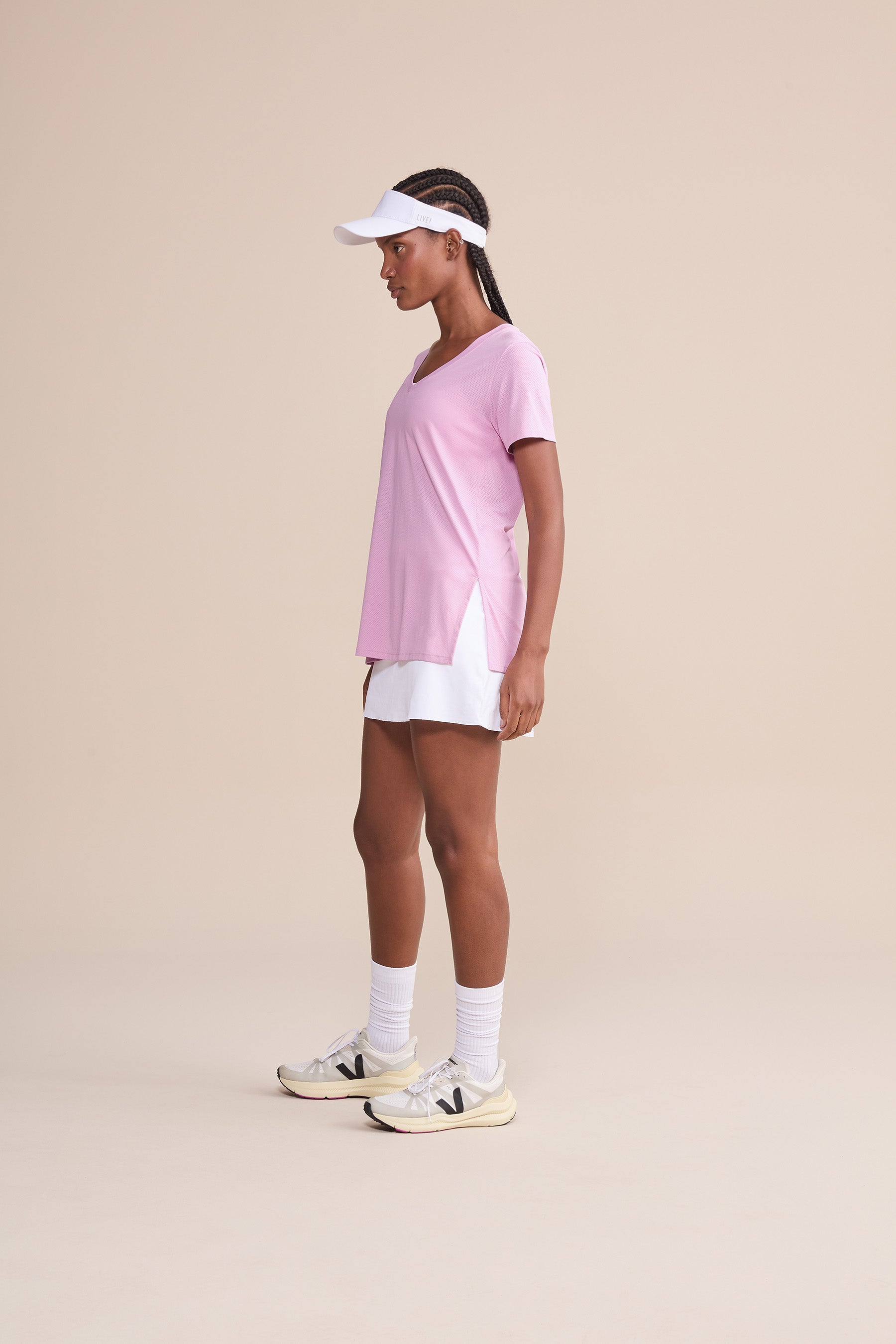 Action V Neck T-Shirt for Men - Comfortable Casual Short Sleeve Tee for Gym, Workout & Everyday Wear