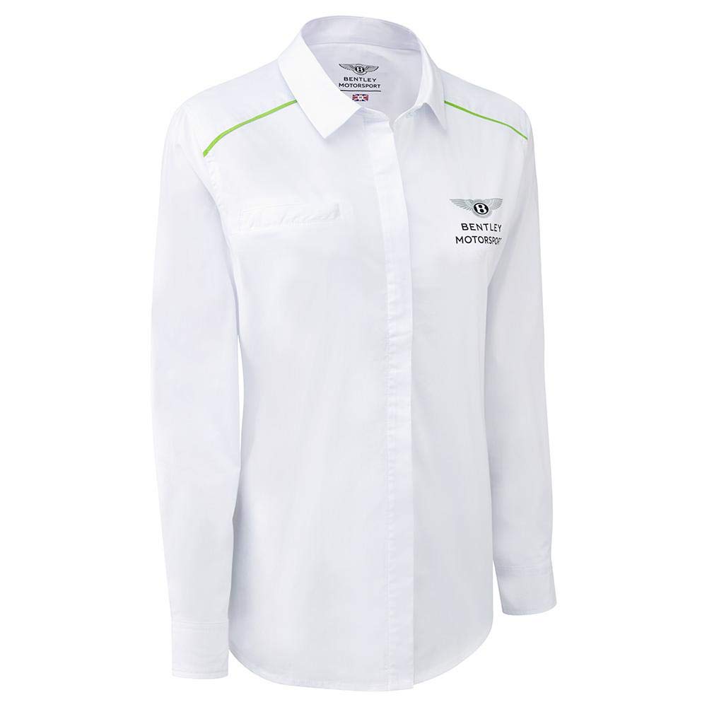 Bentley Motorsport Women's Team Polo Shirt - White - Comfortable & Stylish for Racing Fans & Motorsport Enthusiasts