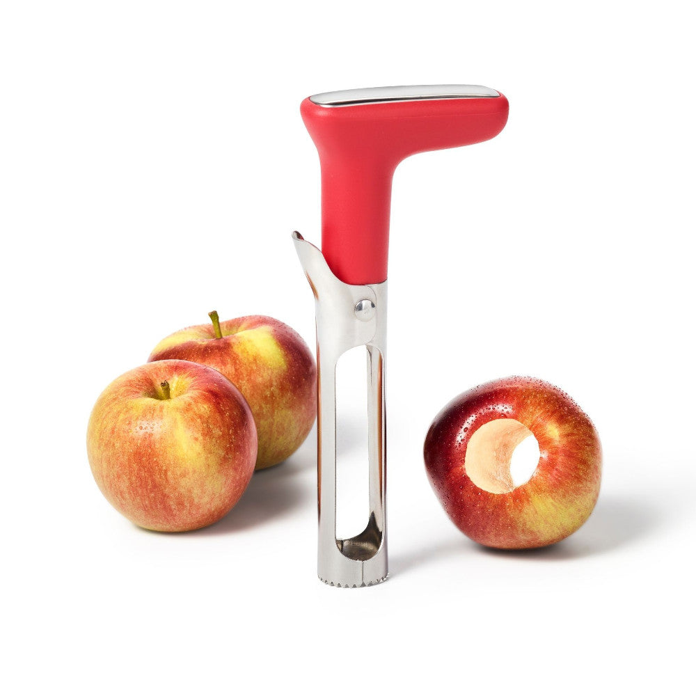 STARFRIT 092705 Apple Corer with Easy Release - Stainless Steel Fruit Corer for Apples, Pears - Perfect for Baking, Cooking & Healthy Snacks