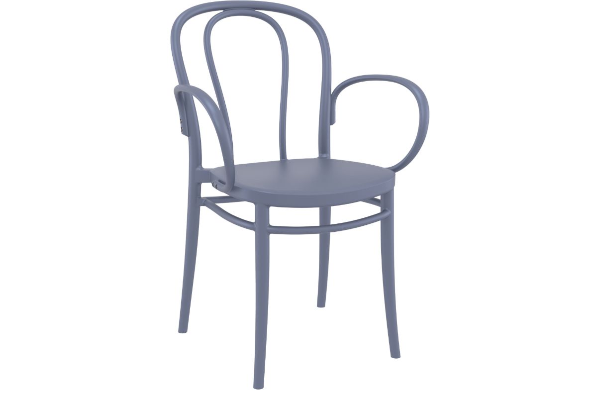 Victor XL Stacking Chair - Heavy Duty Commercial Grade for Restaurants, Cafes & Events | Durable & Space-Saving Seating Solution