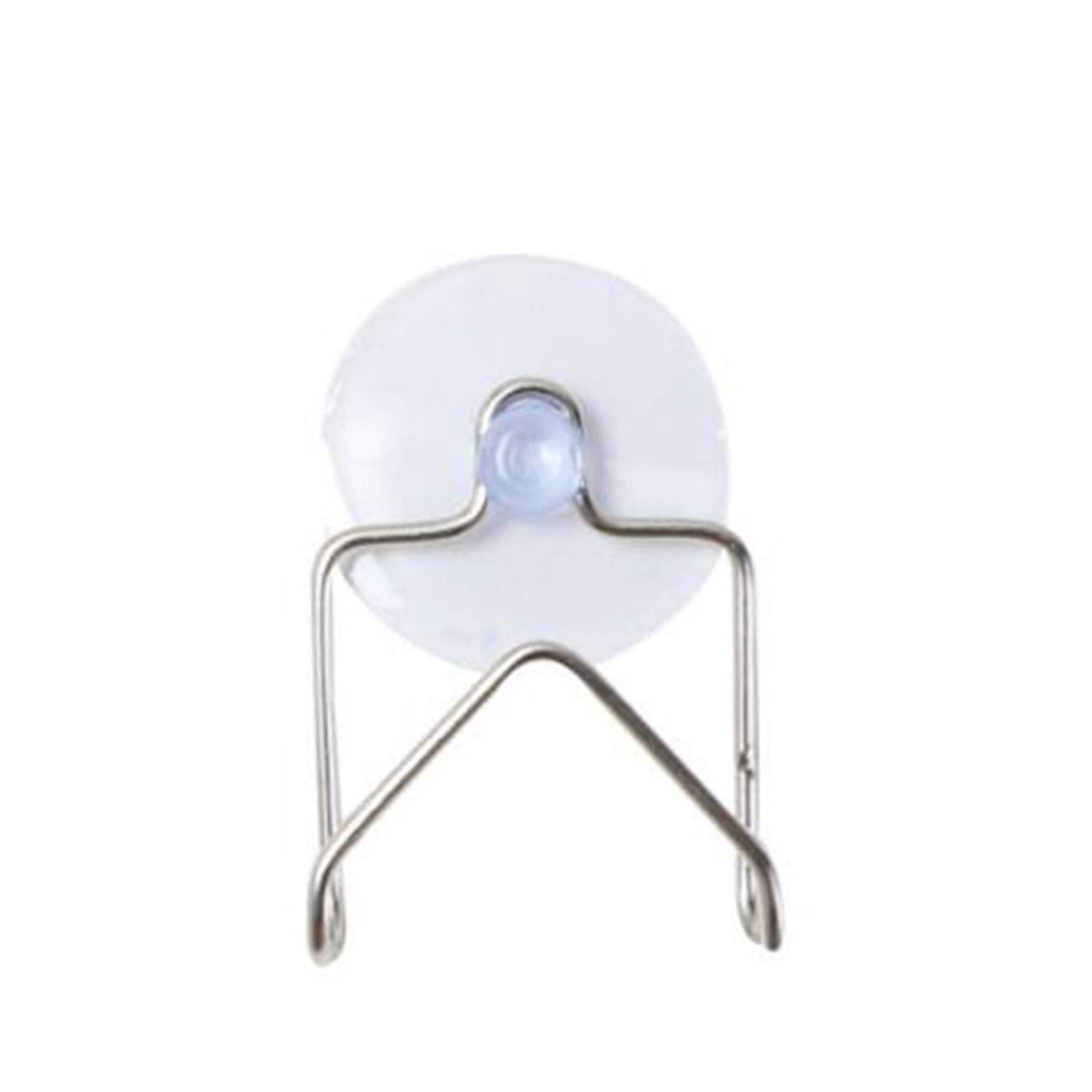 Stainless Steel Kitchen Sink Sponge Holder with Adhesive Hook - Organize Sponges & Cleaning Tools by Sink for Easy Access