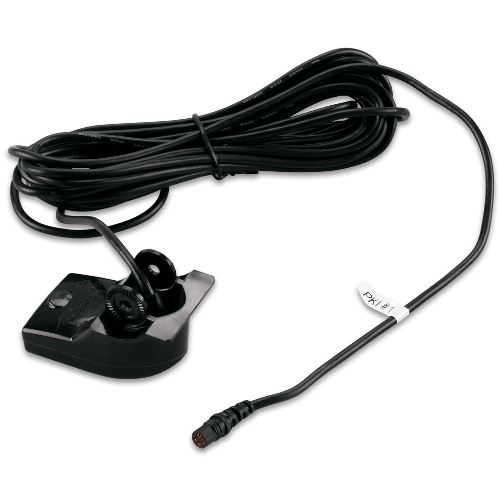 Garmin Transom Trolling Transducer for echoMAP Series Fishfinders - 4 Pin Connector - Perfect for Freshwater & Saltwater Fishing Boats