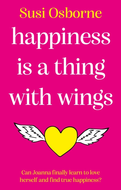 Find Happiness With Wings - Inspirational Wall Art Decor for Home & Office - Perfect for Living Room, Bedroom, or Gift Giving