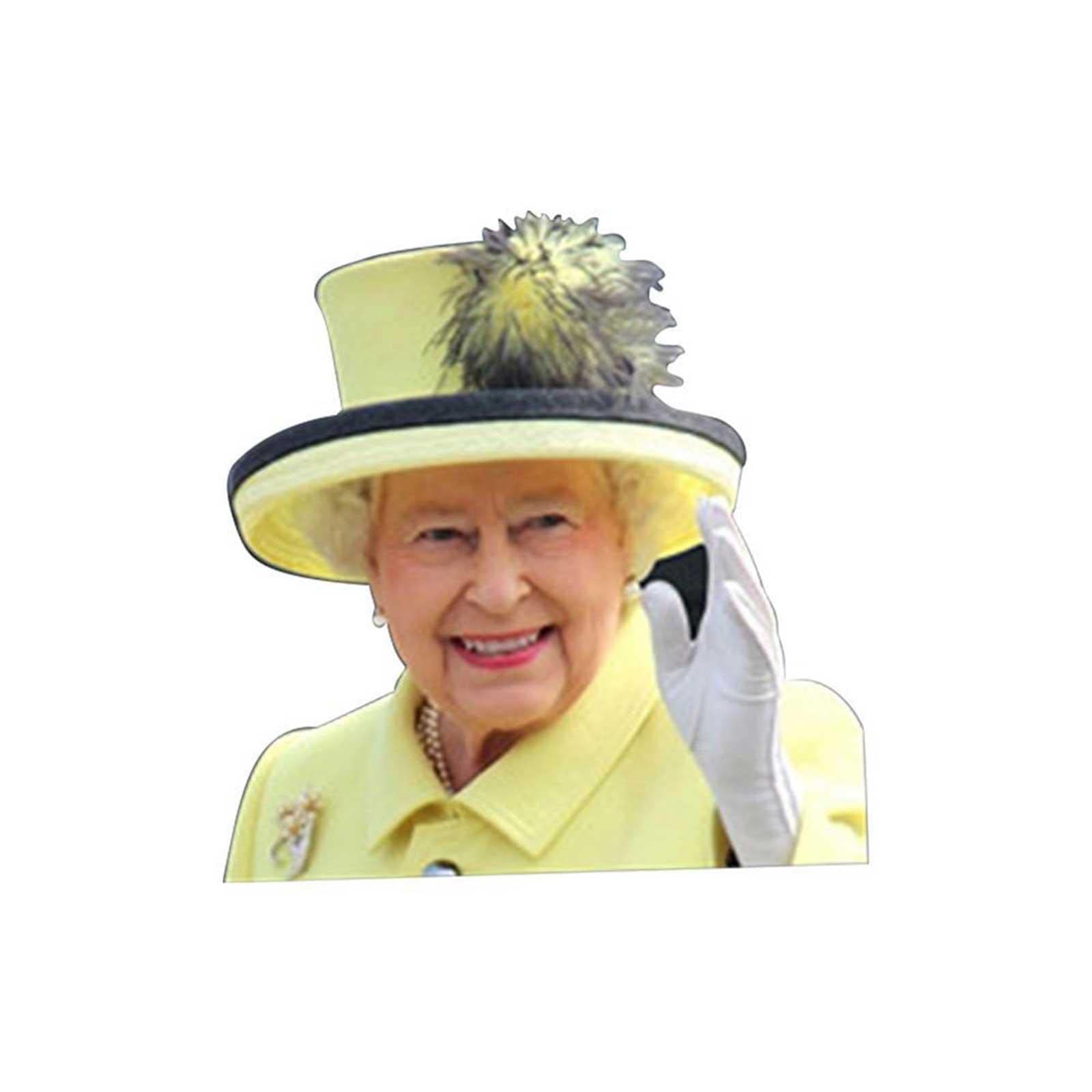 Funny Queen Elizabeth Car Window Decals - Waterproof Personalized Car Stickers for Queen's Platinum Jubilee 2022 Decorations | Perfect for Royal Fans, Car Enthusiasts & British History Lovers