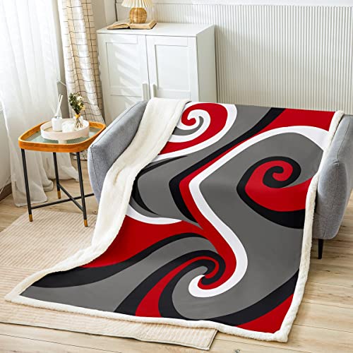 Swirls-red