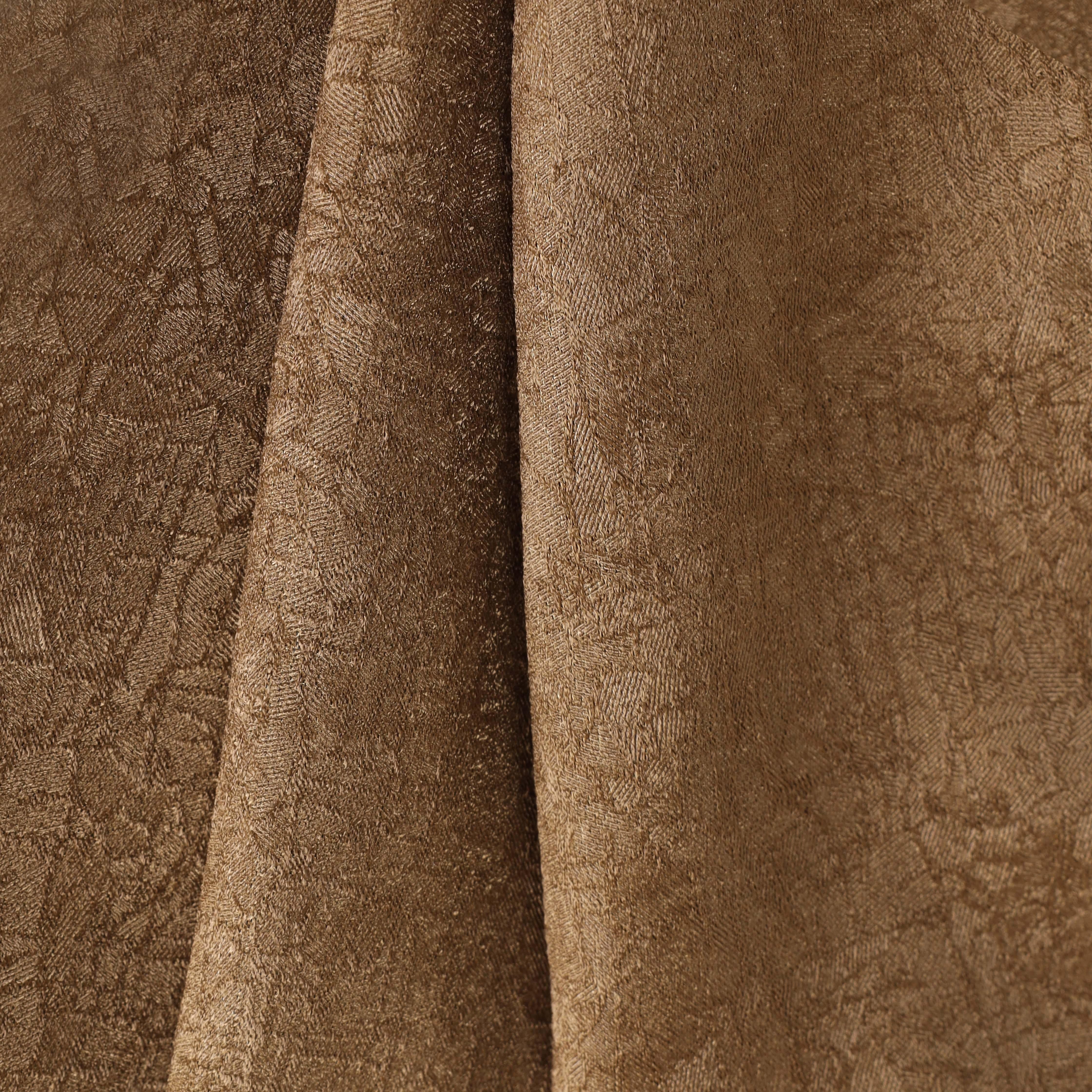 Blackout Thermal Insulated Grommet Curtain Panels Set - Solid Textured Fabric for Bedroom & Living Room - Noise Reducing & Light Blocking for Better Sleep & Privacy