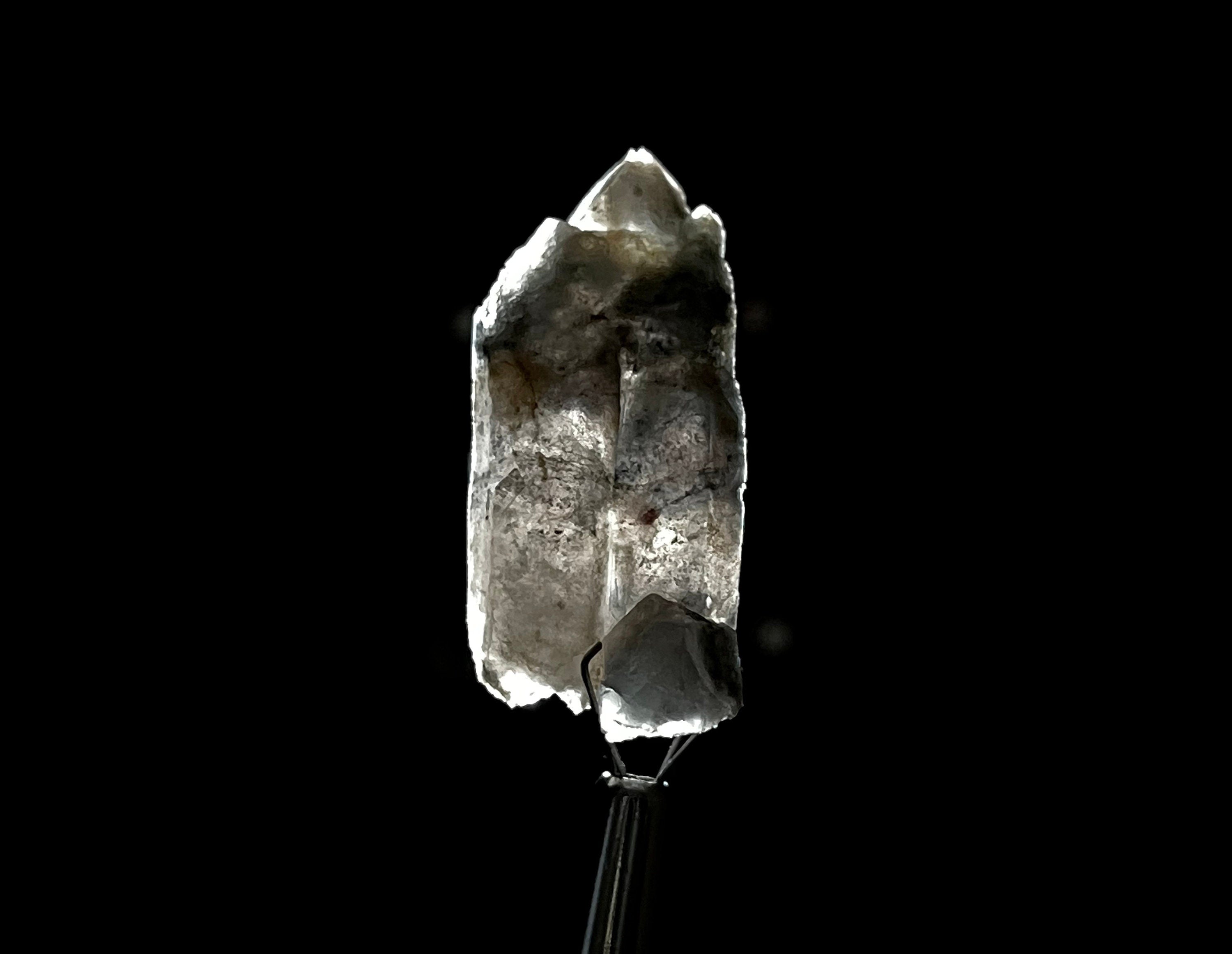 PAPAGOITE in QUARTZ Raw Crystal - Rare Metaphysical Healing Stone for Meditation, Energy Work & Spiritual Growth | Natural Mineral Specimen for Collectors & Crystal Enthusiasts