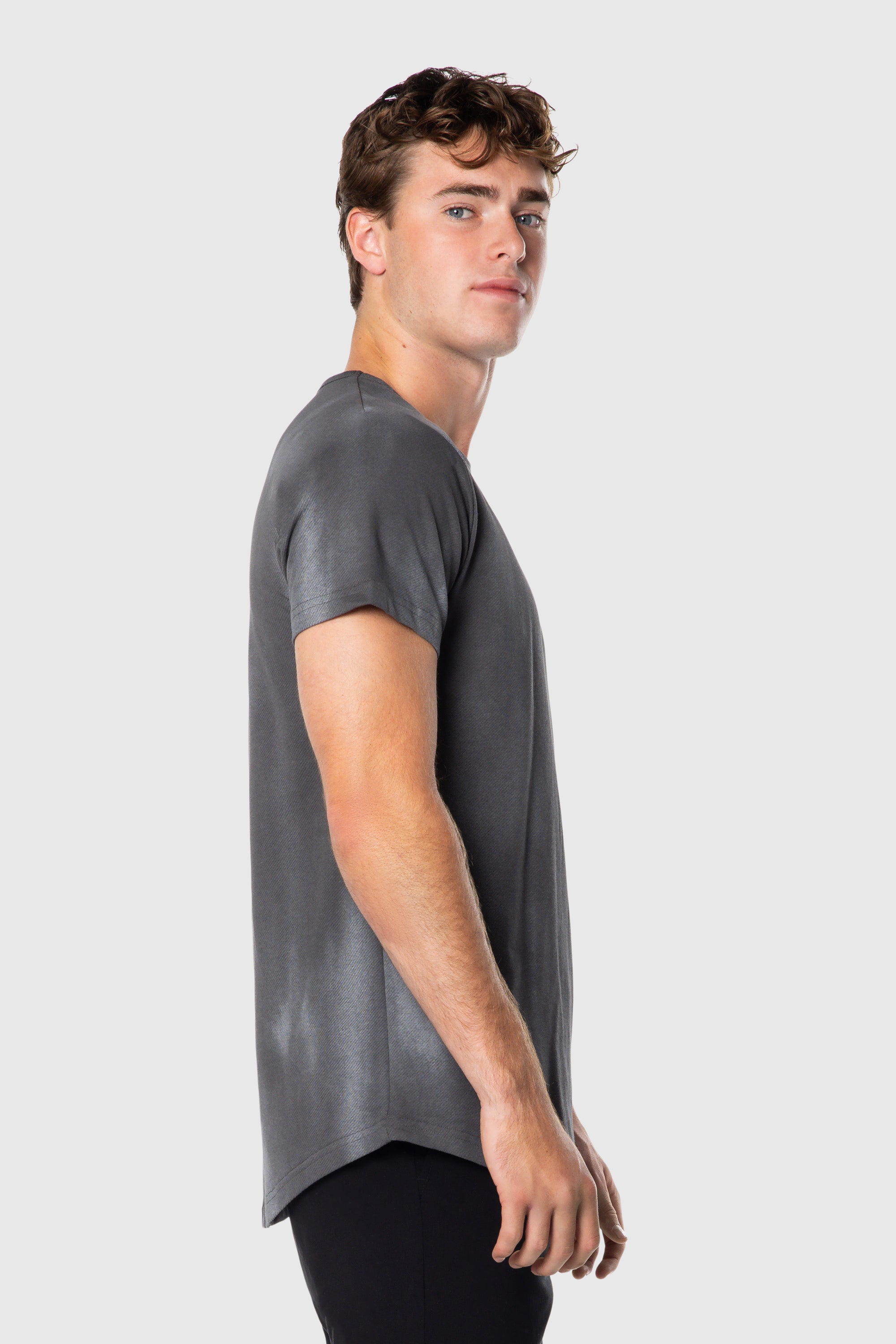 Premium Hardwash Cotton T-Shirt for Men - Soft & Durable Grey Tee - Perfect for Casual Wear, Gym & Everyday Outfits